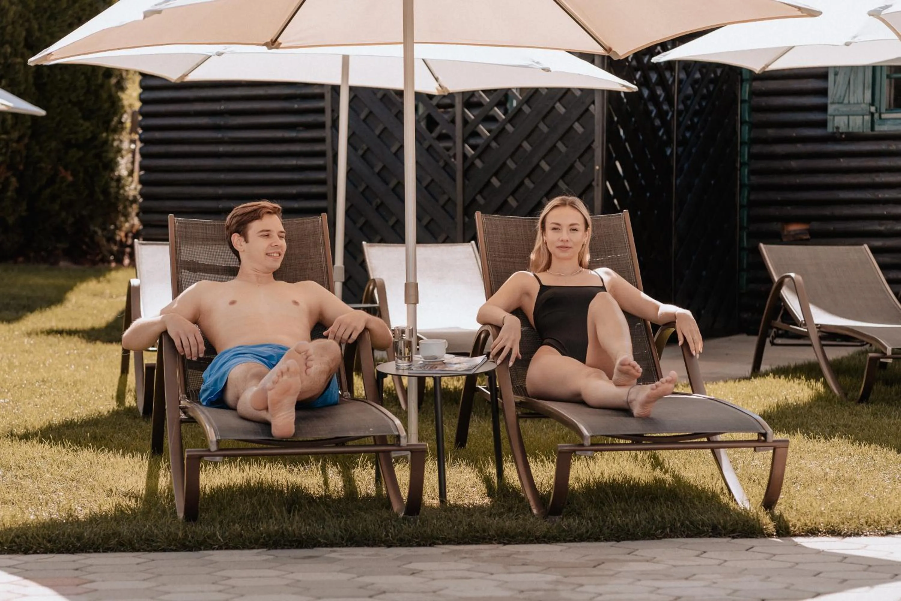 Swimming pool in Schlössl Hotel Kindl