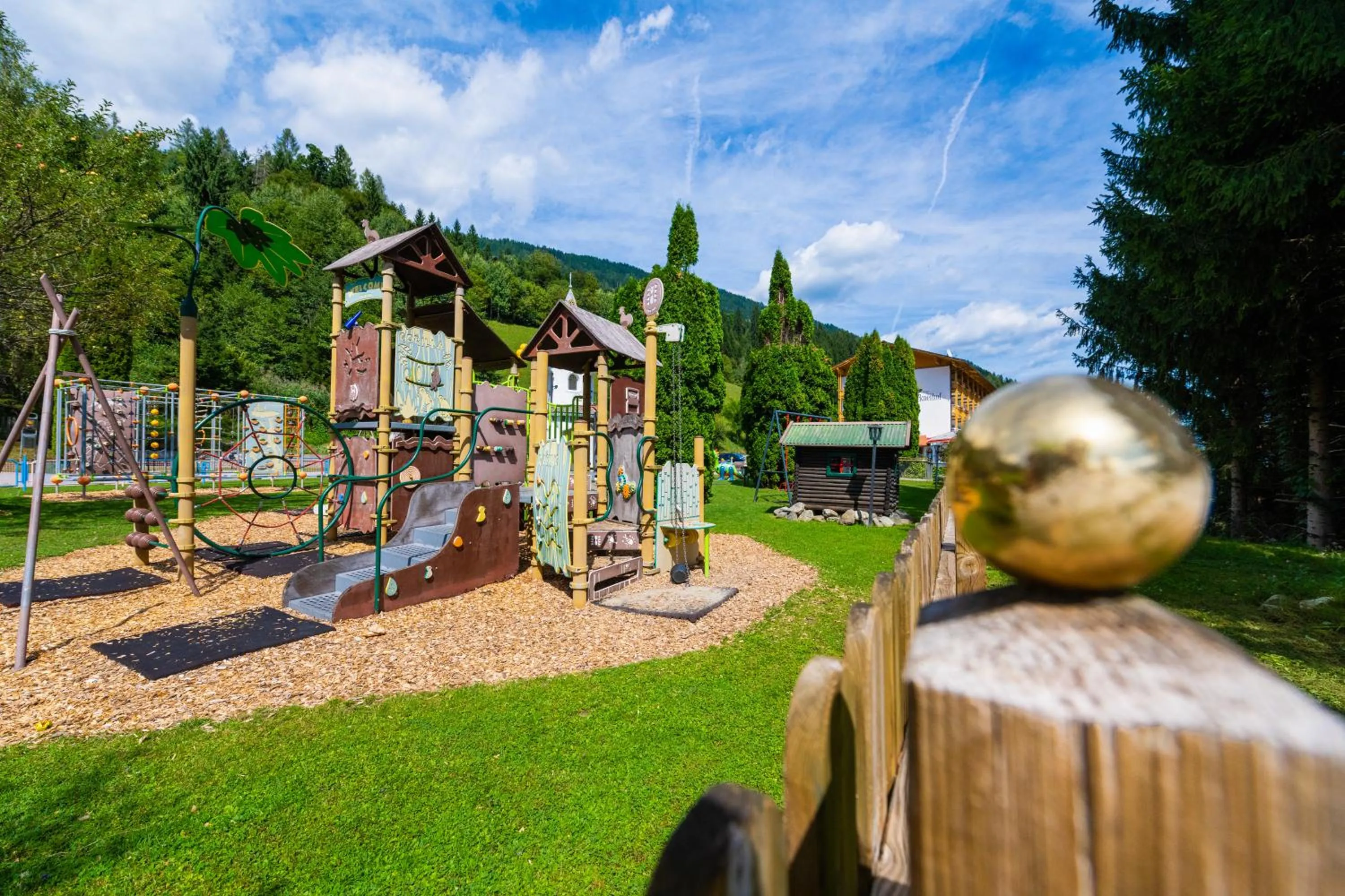 Children play ground in Hotel Glocknerhof