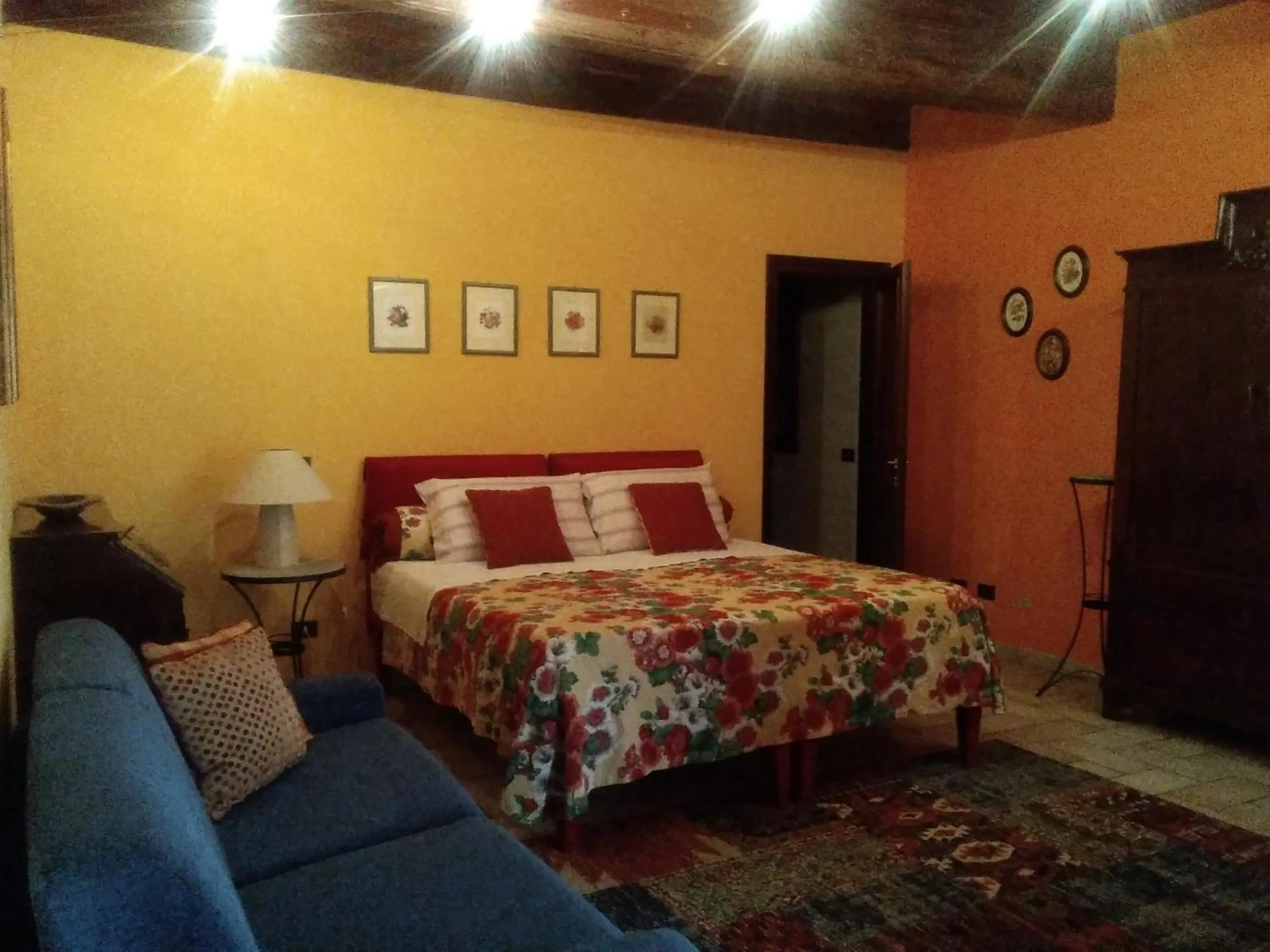 Bed in Cascina Baresane