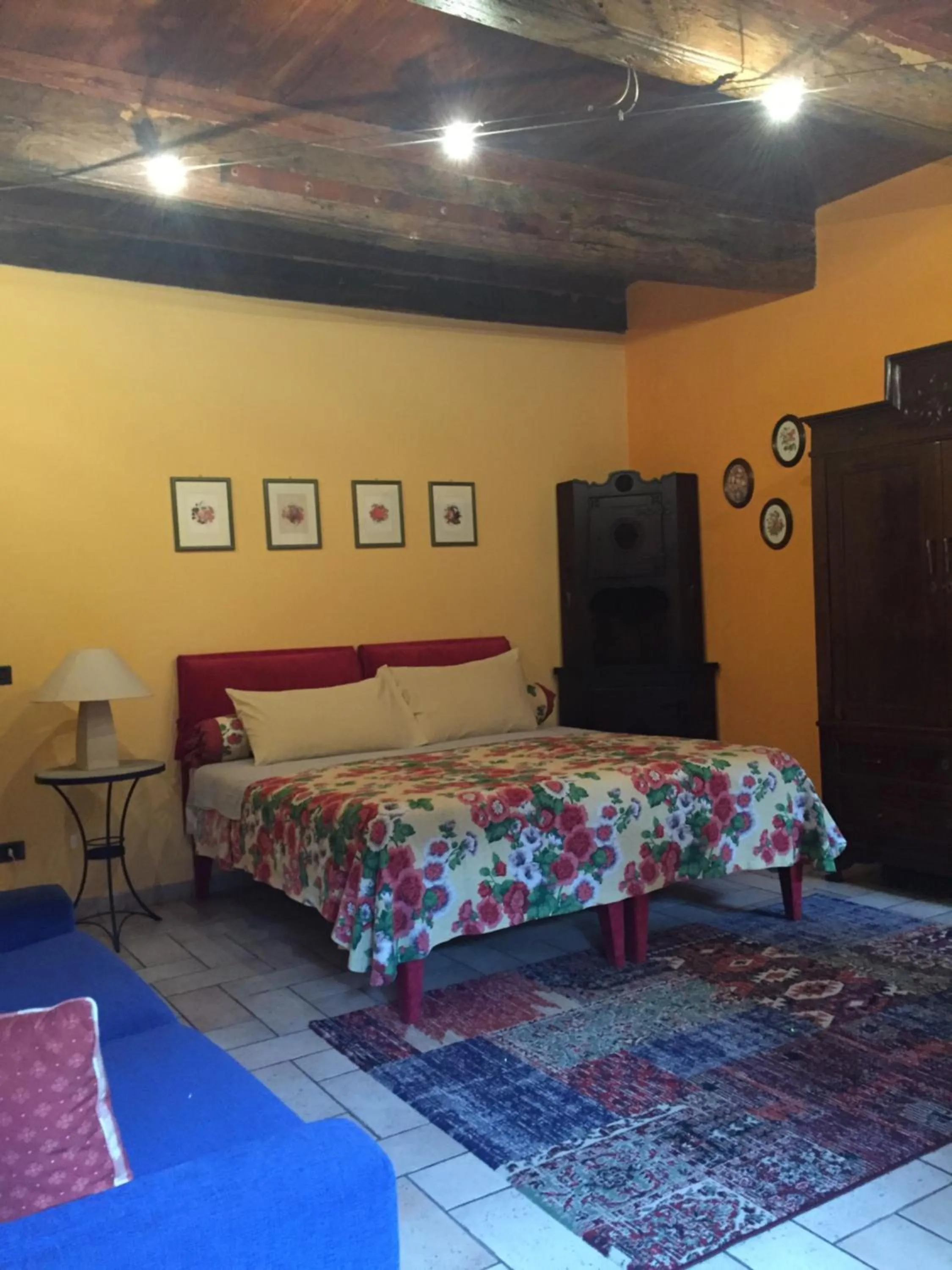 Bed in Cascina Baresane