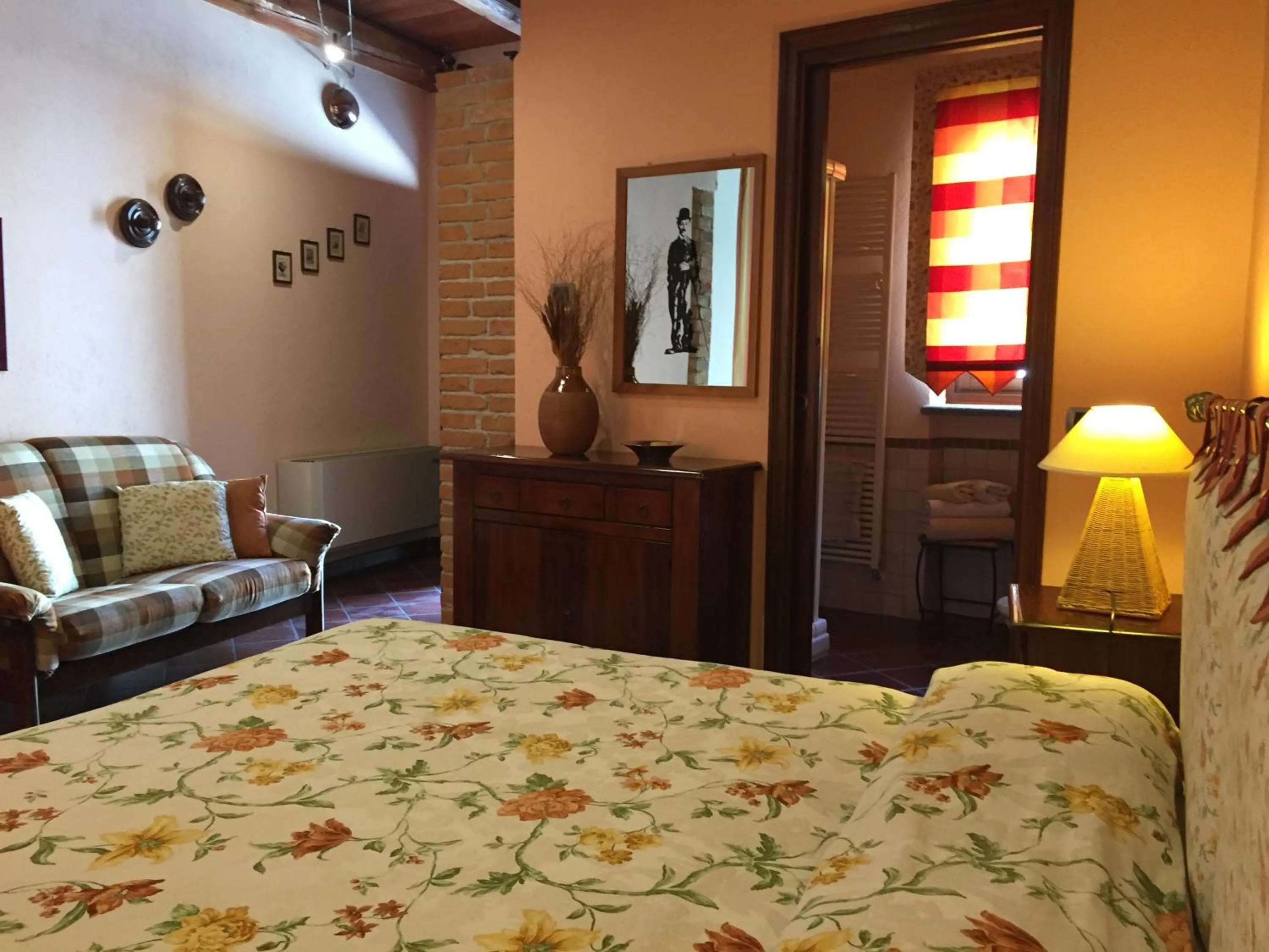 Bed in Cascina Baresane