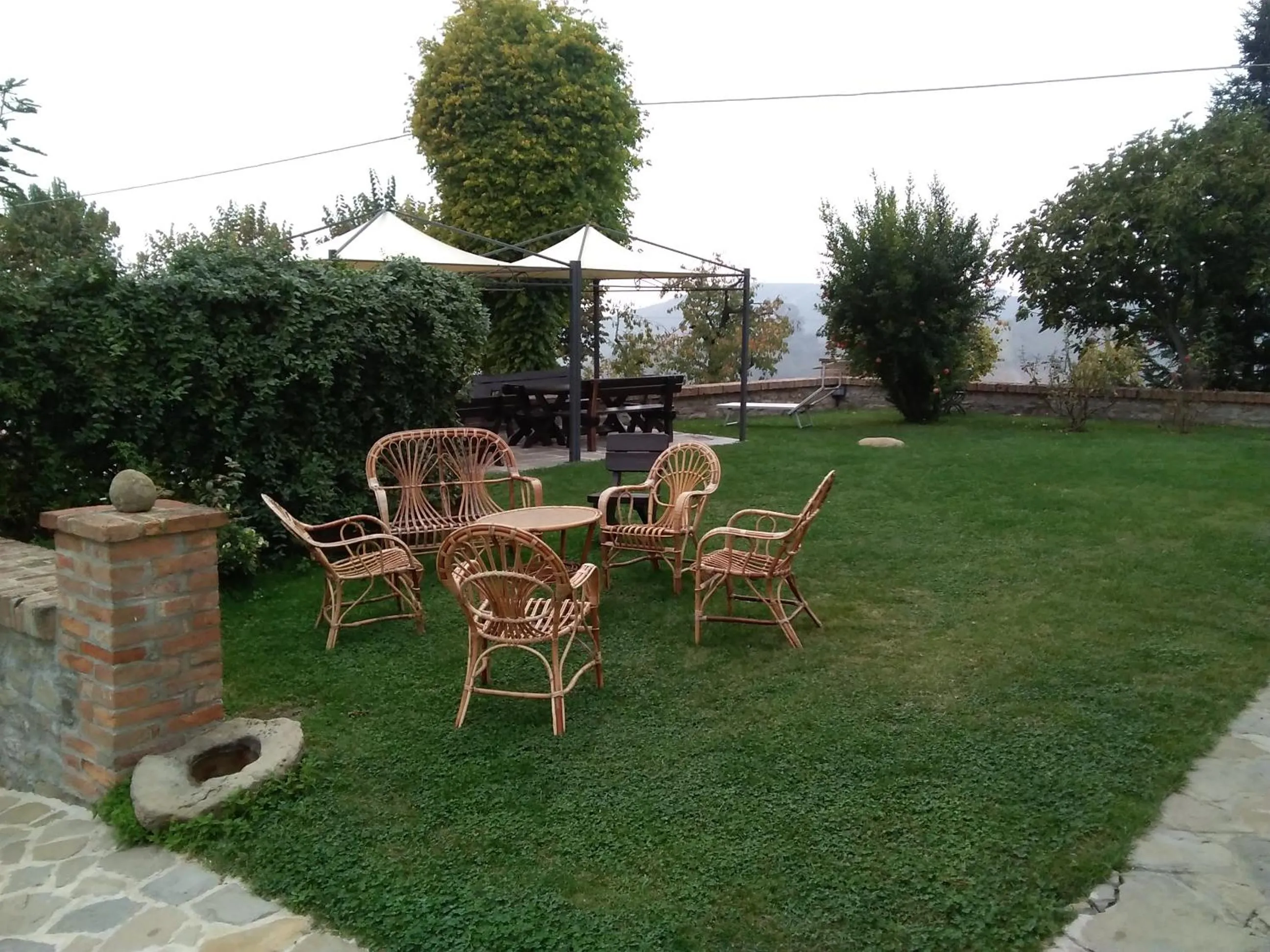 Garden in Cascina Baresane