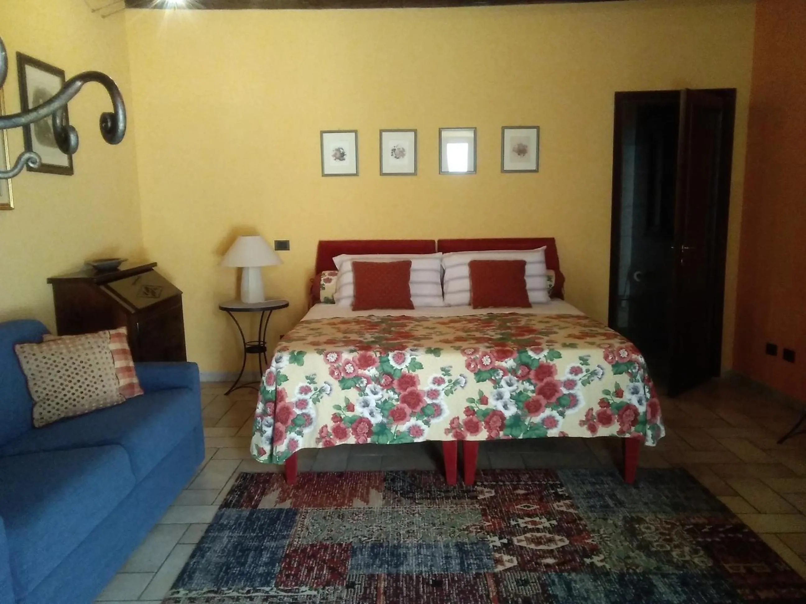 Bed in Cascina Baresane