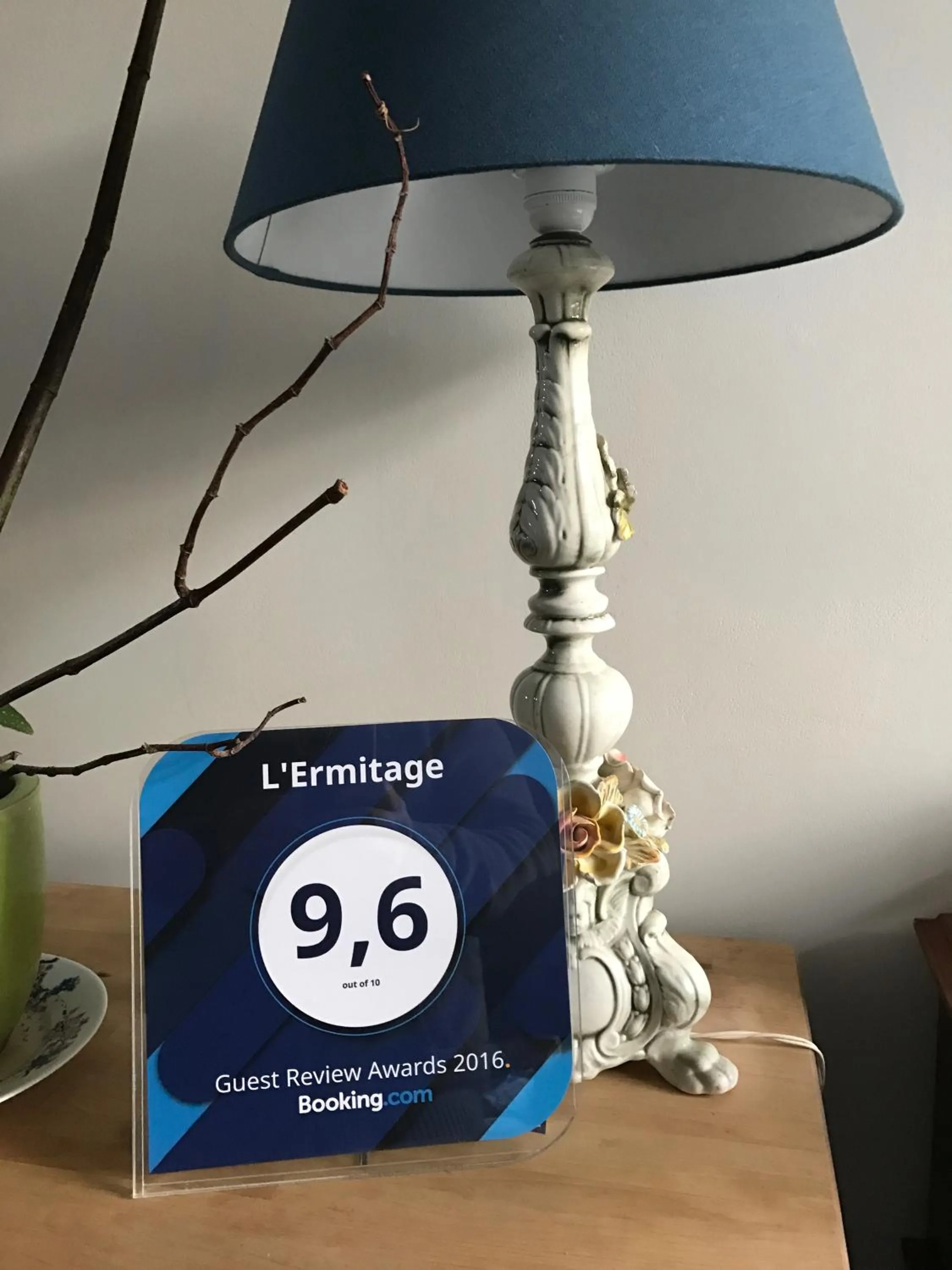 Certificate/Award in L'Ermitage