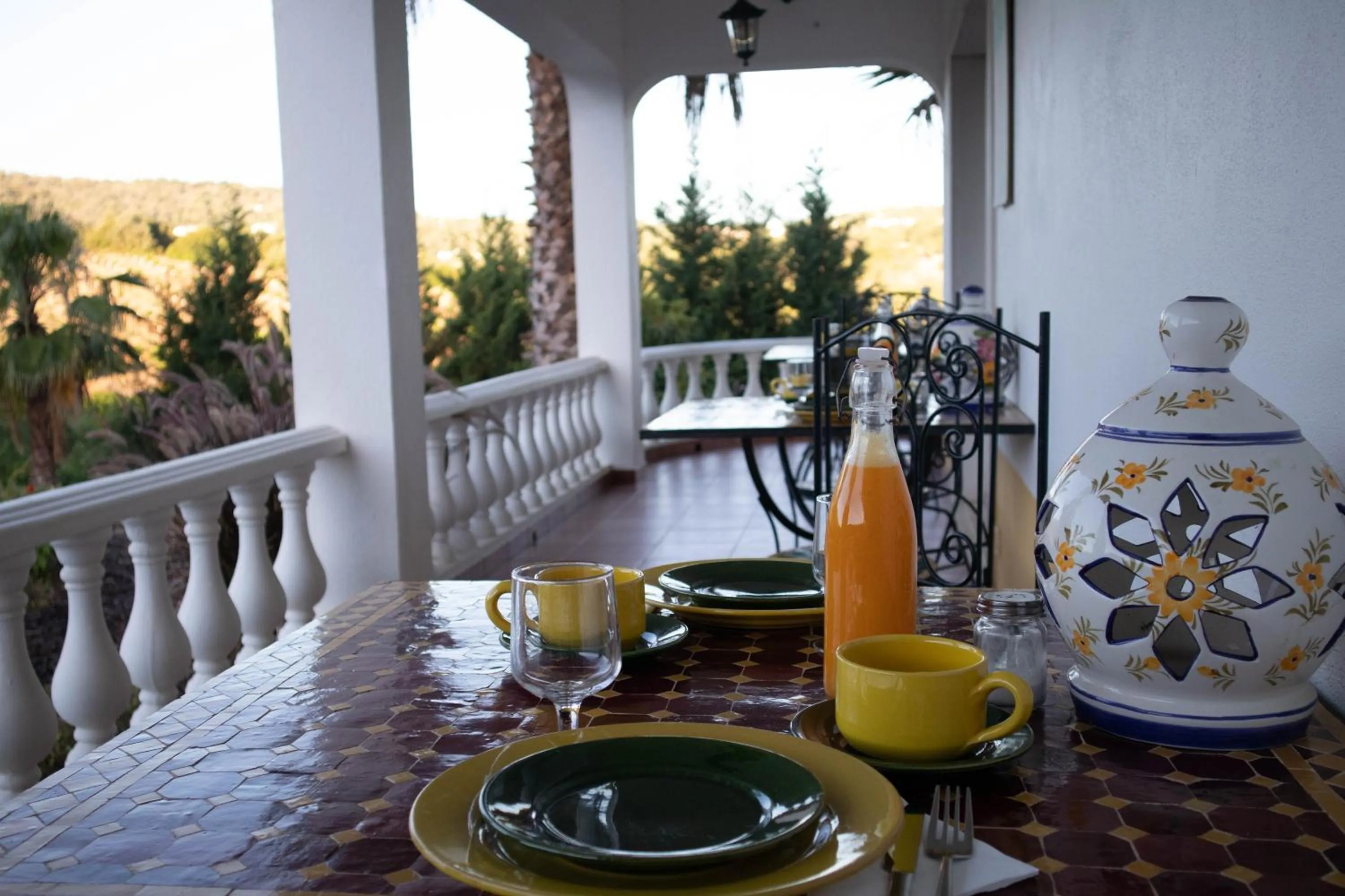 Seating area in B&B Entrecolinas