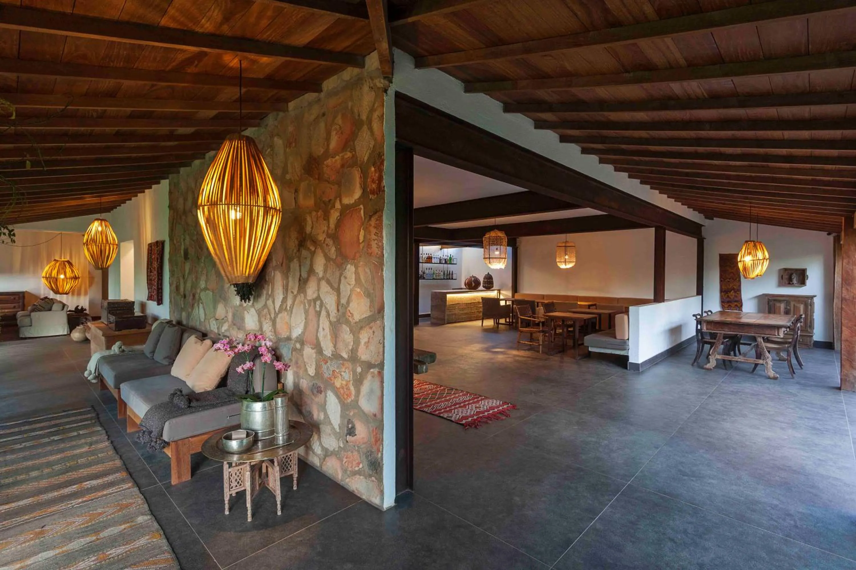 Lobby or reception in Capim do Mato Pousada & Spa by L'Occitane