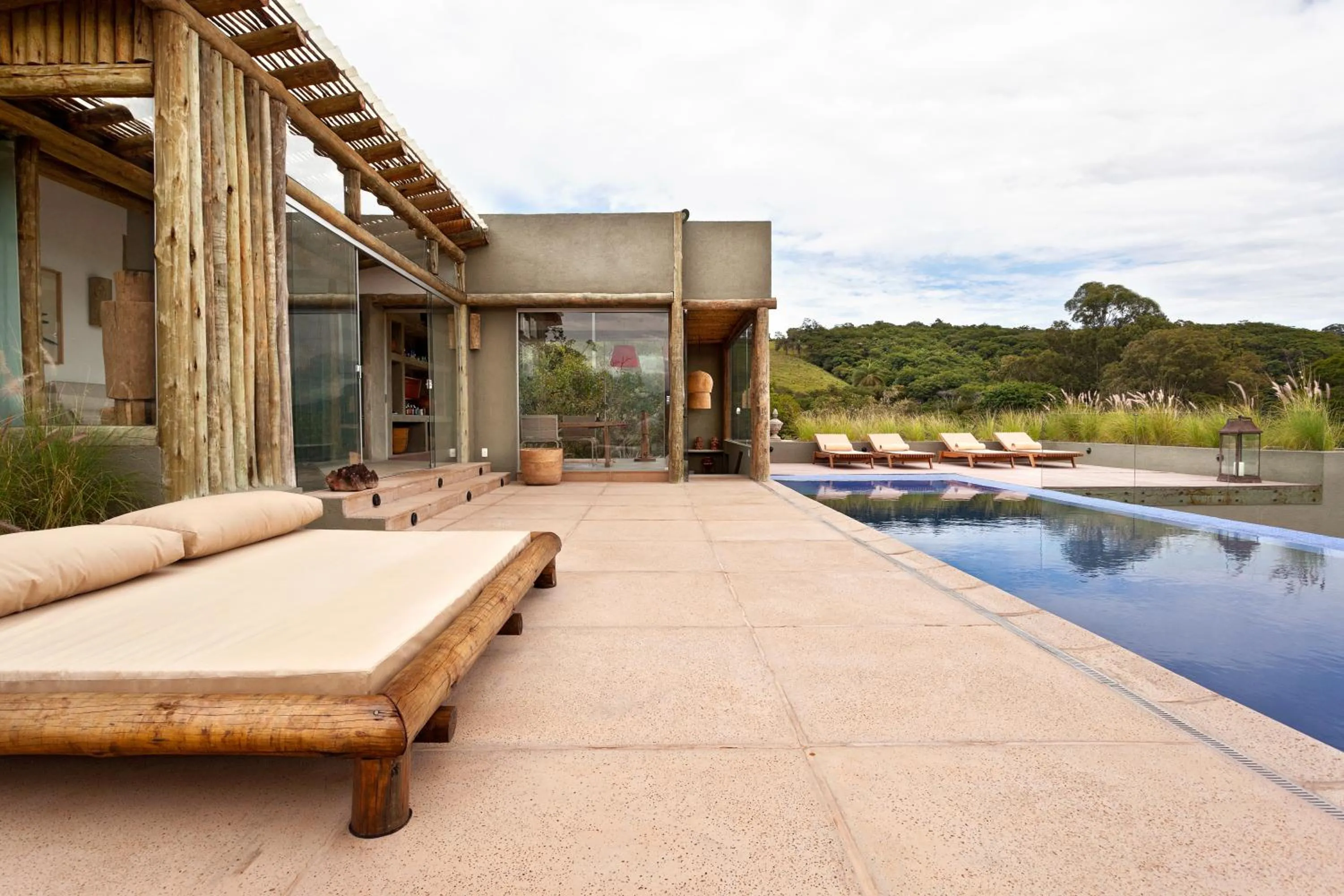 Swimming pool in Capim do Mato Pousada & Spa by L'Occitane