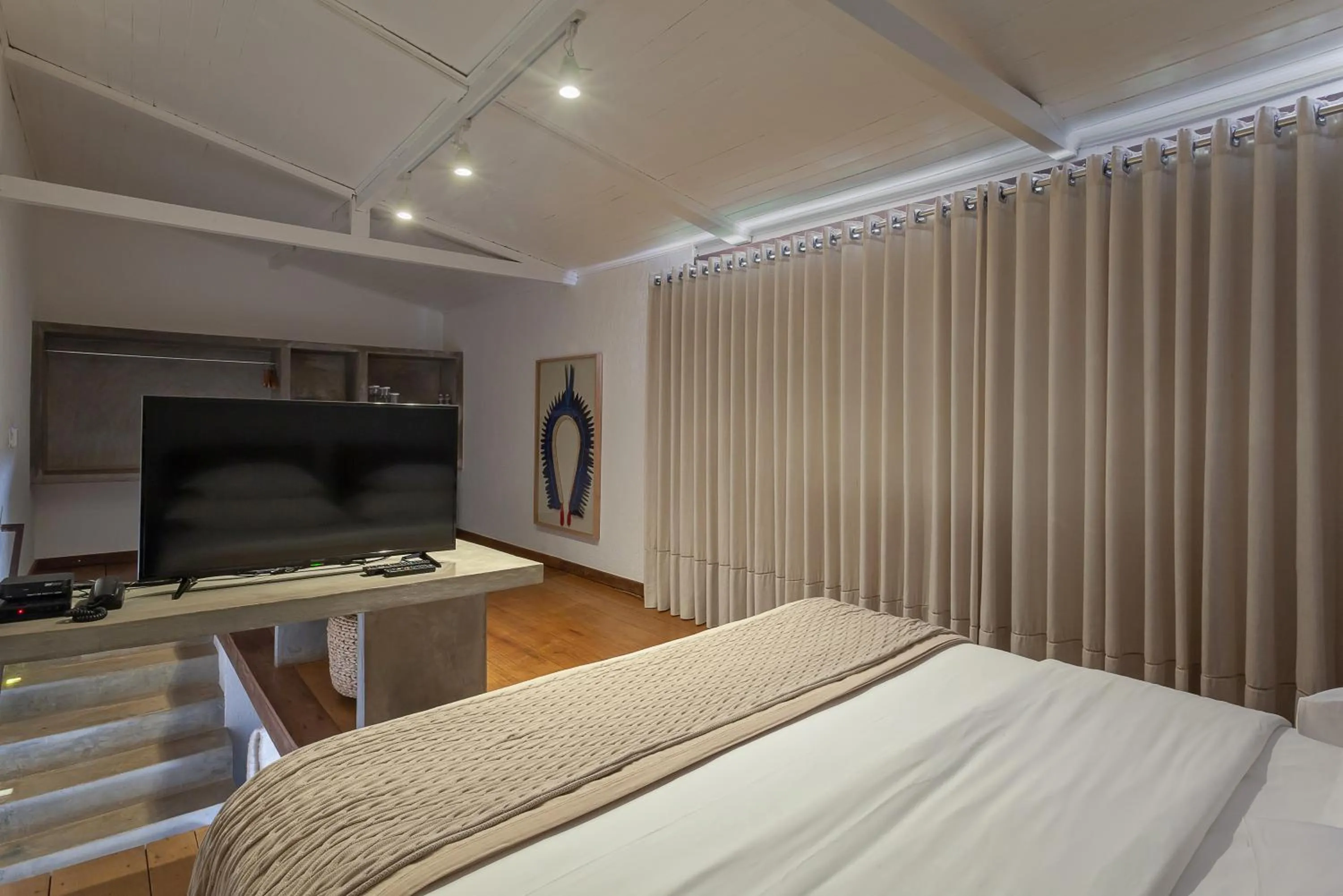 Bedroom, Bed in Capim do Mato Pousada & Spa by L'Occitane