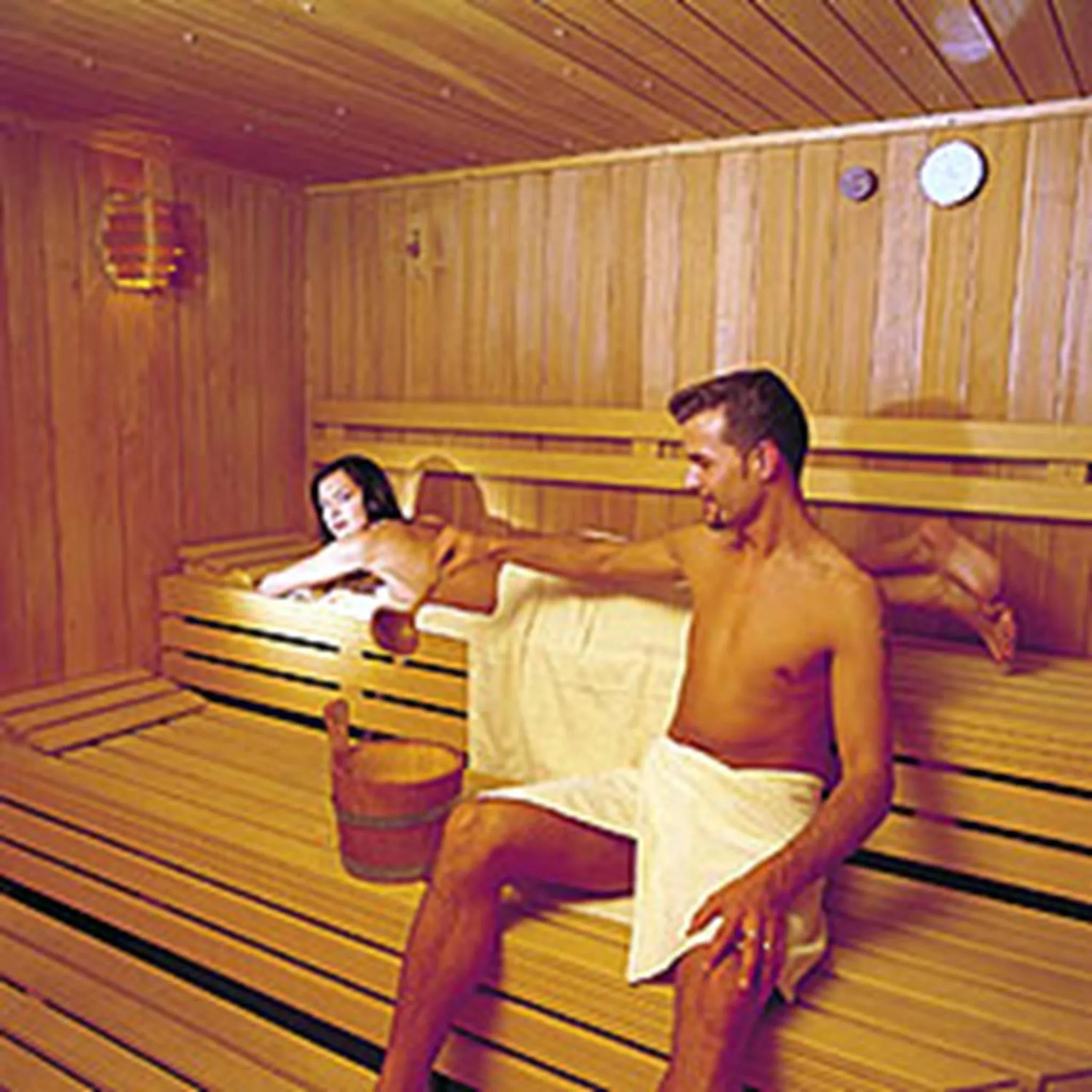 Sauna in Dermuth Hotels – Hotel Sonnengrund