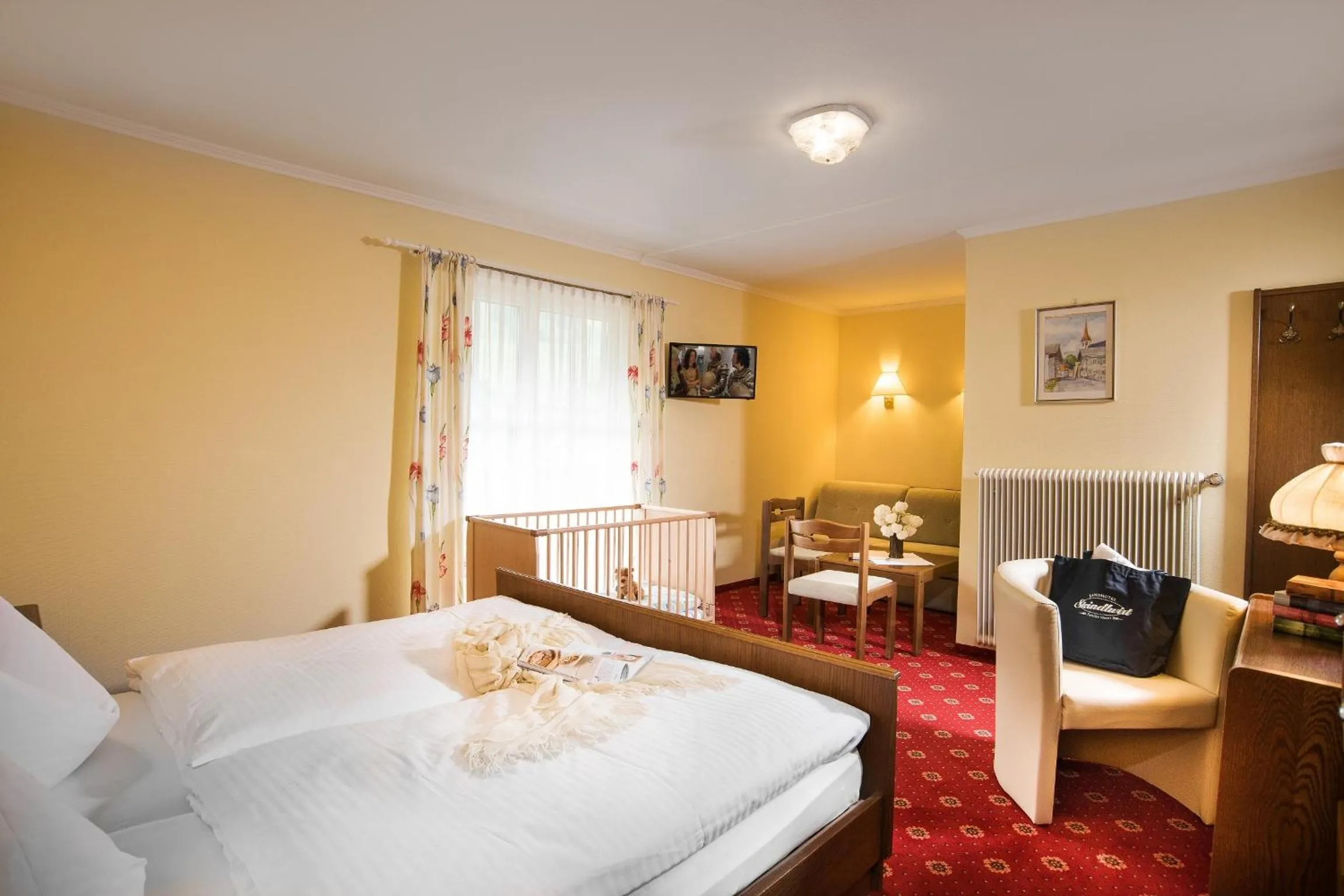 Photo of the whole room, Bed in Landhotel Steindlwirt