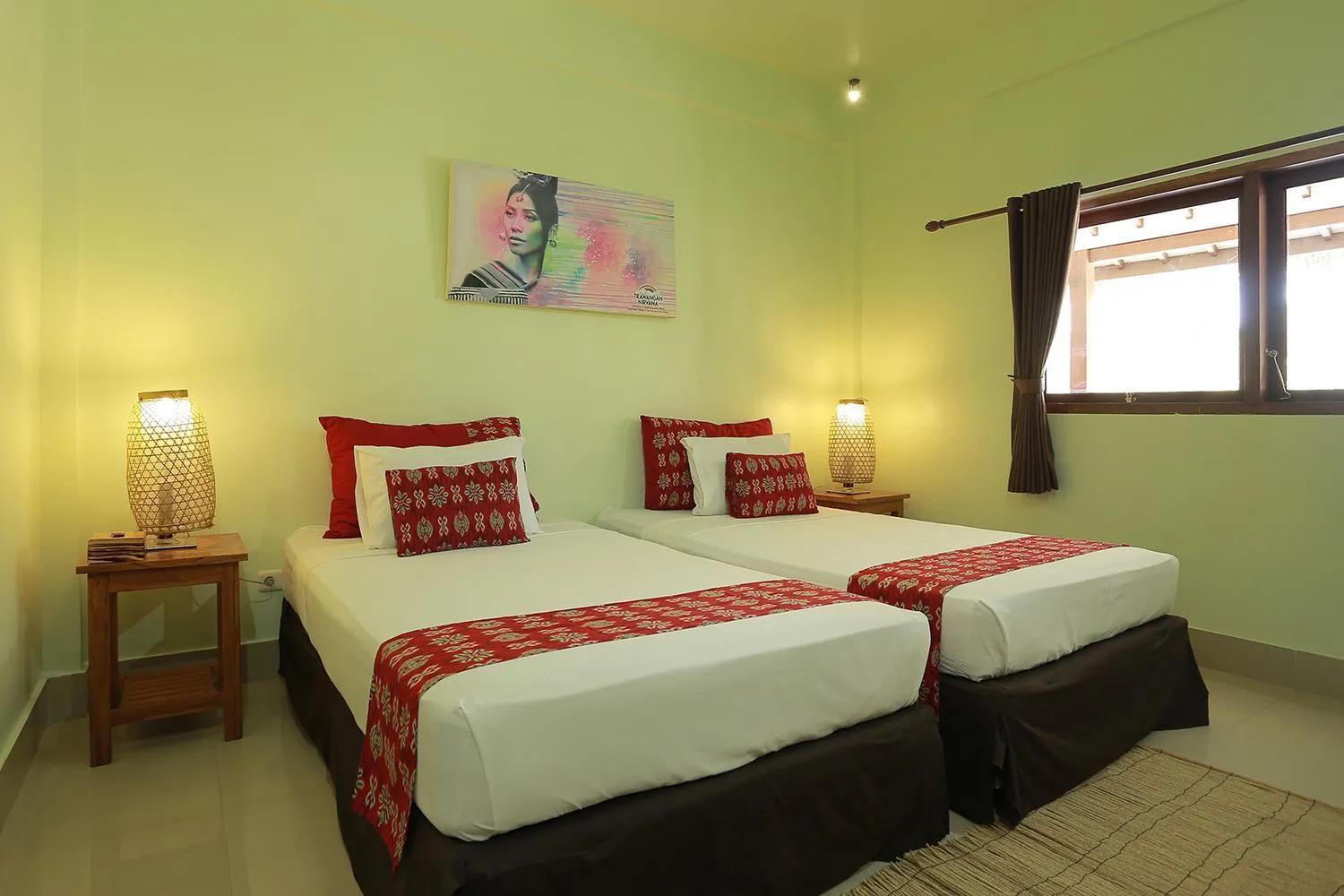 Bed in Trawangan Nirvana