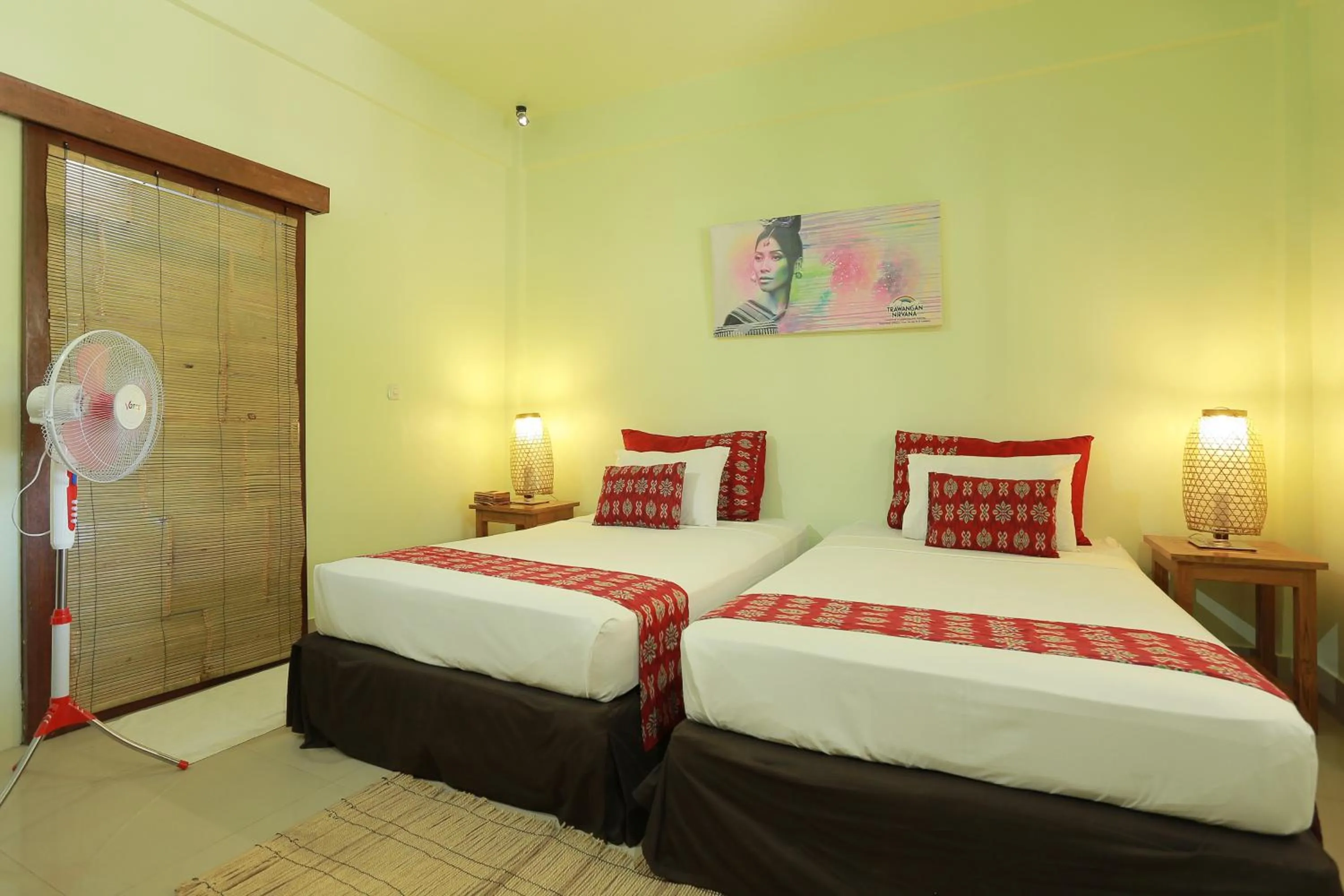 Bed in Trawangan Nirvana