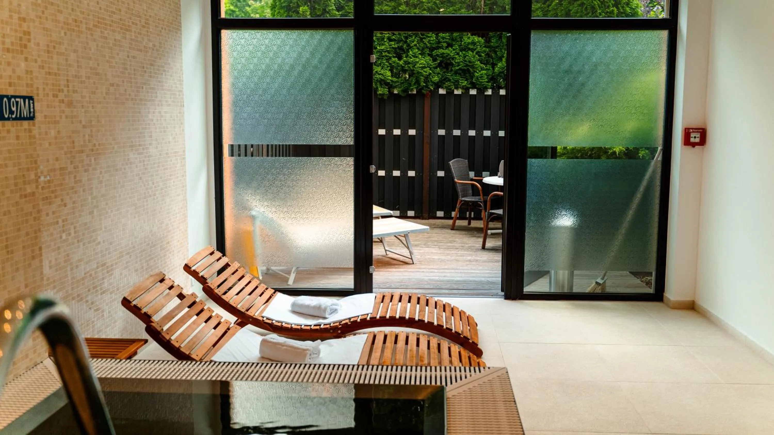 Sauna in Sporthotel am Semmering