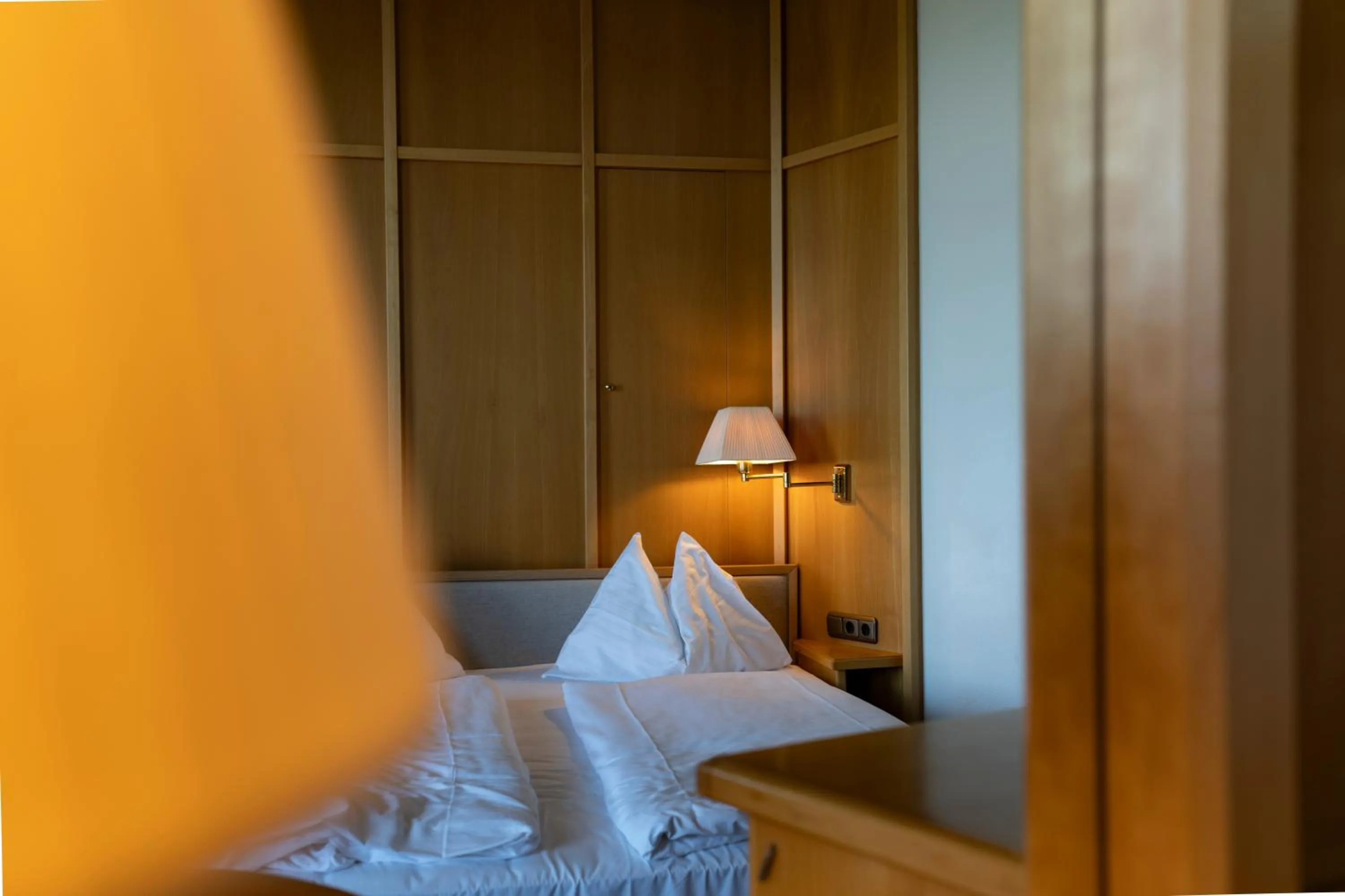 Decorative detail, Bed in Sporthotel am Semmering