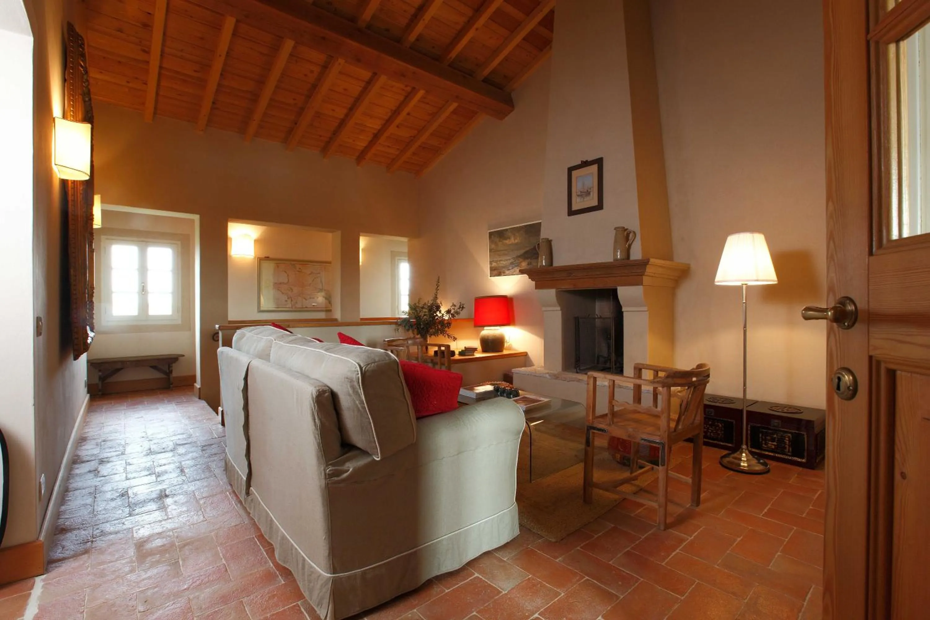 Communal lounge/ TV room, Bed in Casa Terzerie