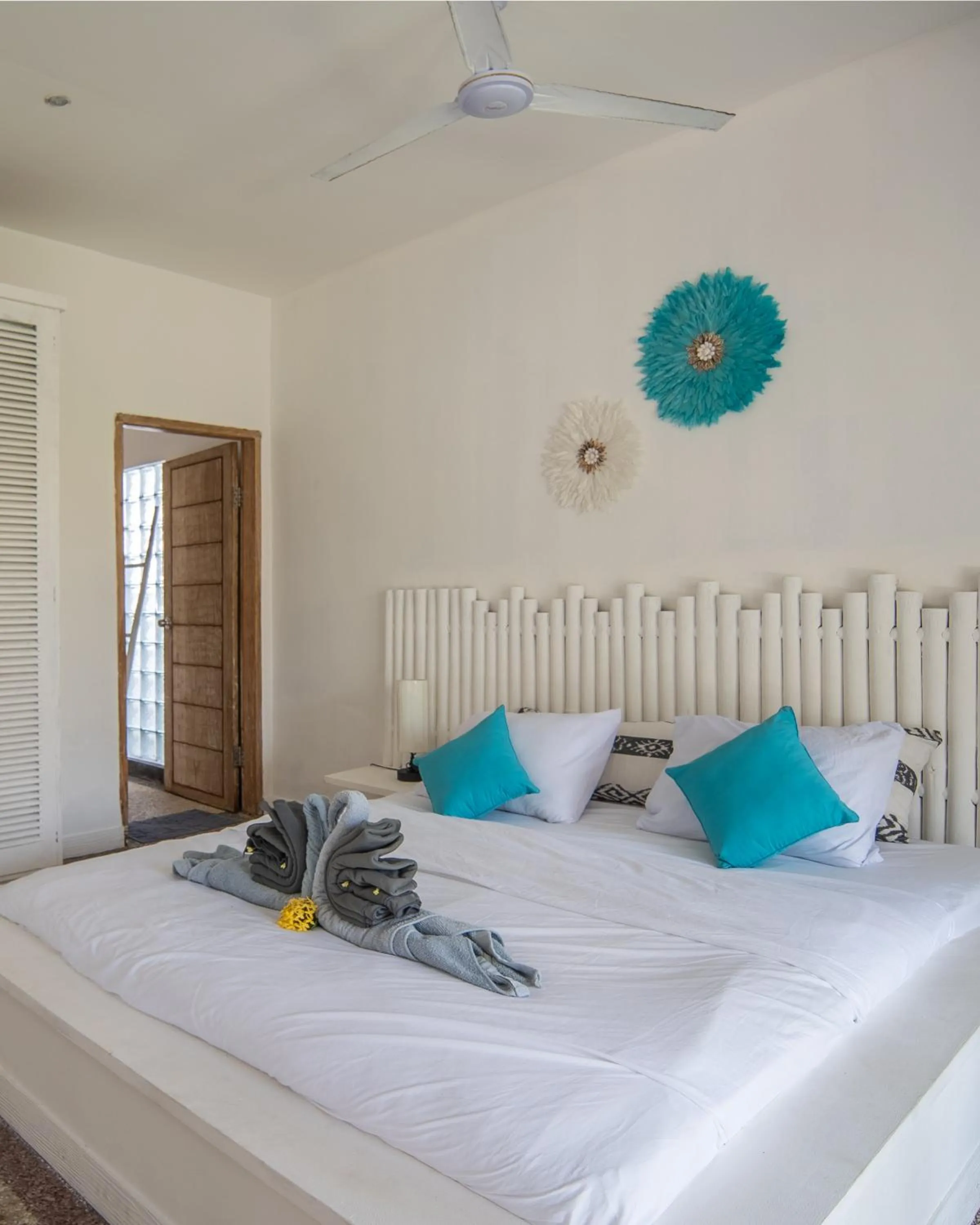 Bed in Tiki Boutique Hotel Spa Lombok