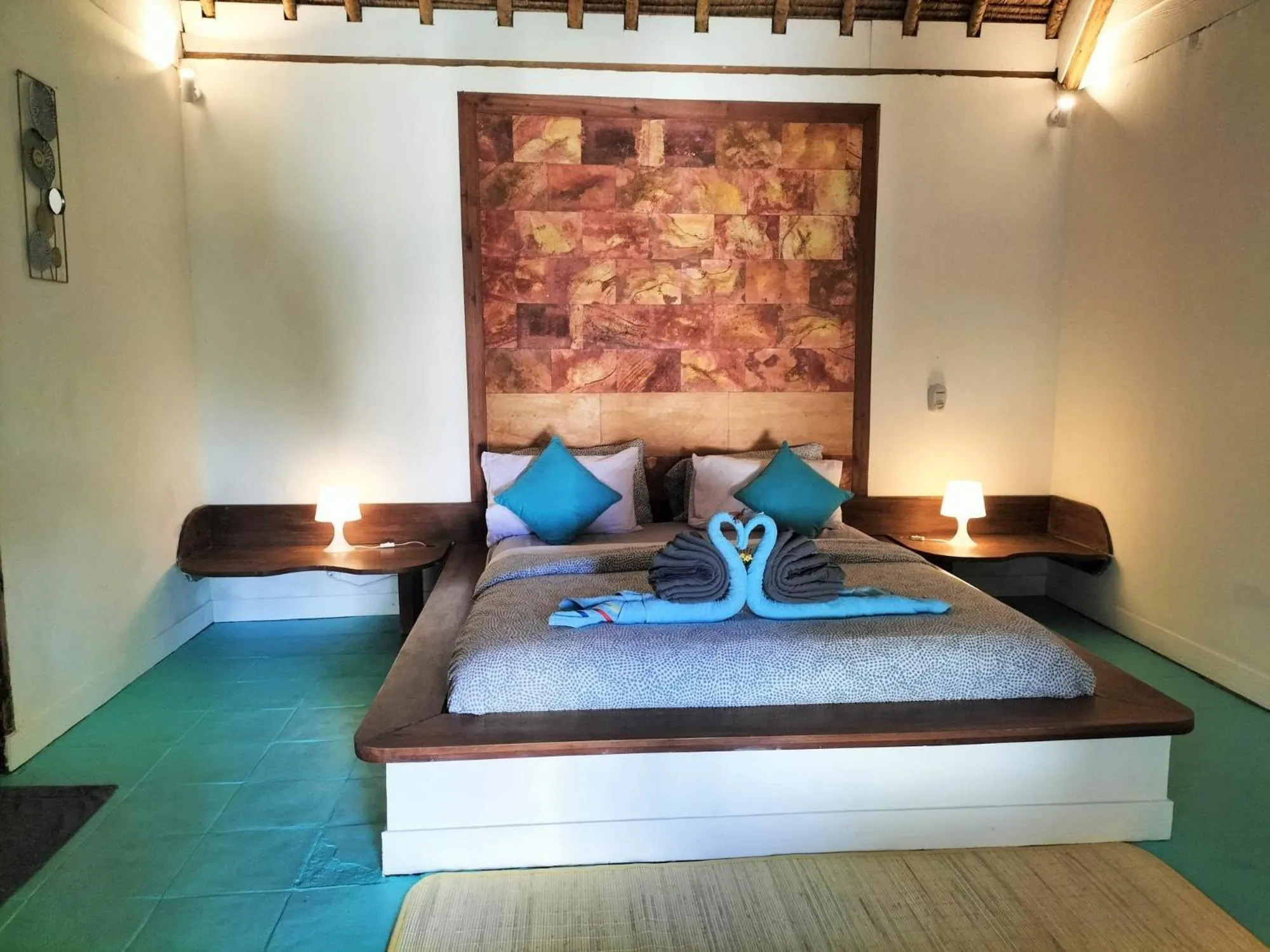 Bed in Tiki Boutique Hotel Spa Lombok