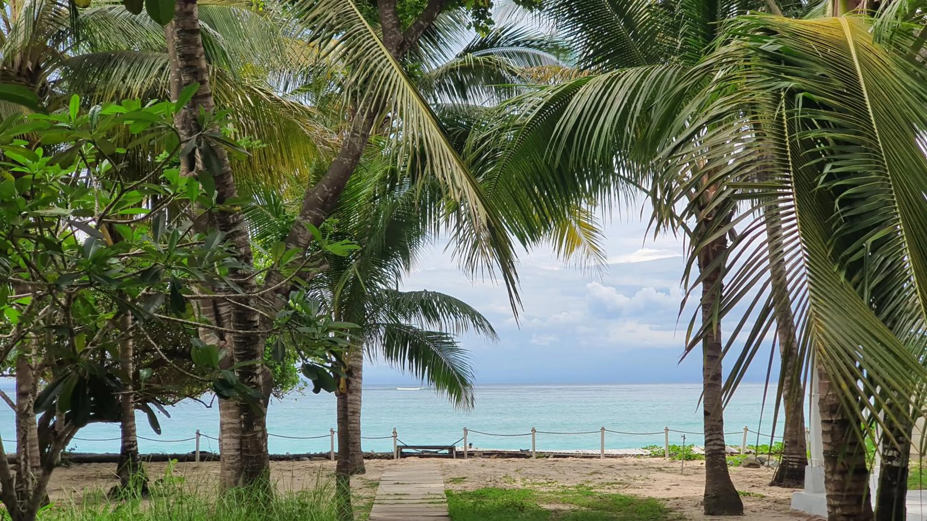Natural landscape in Myamo Beach Lodge