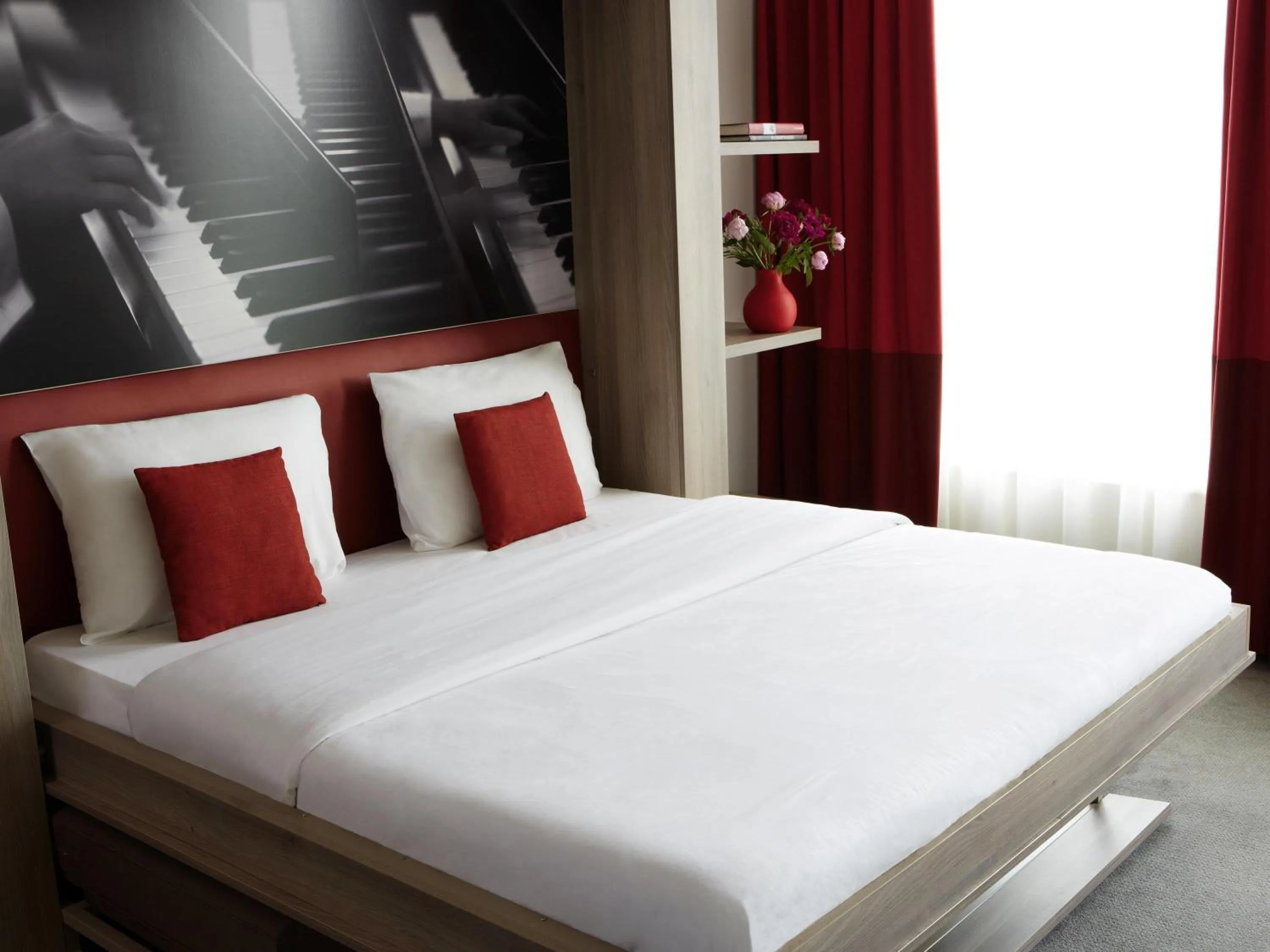 Bedroom, Bed in Aparthotel Adagio Vienna City