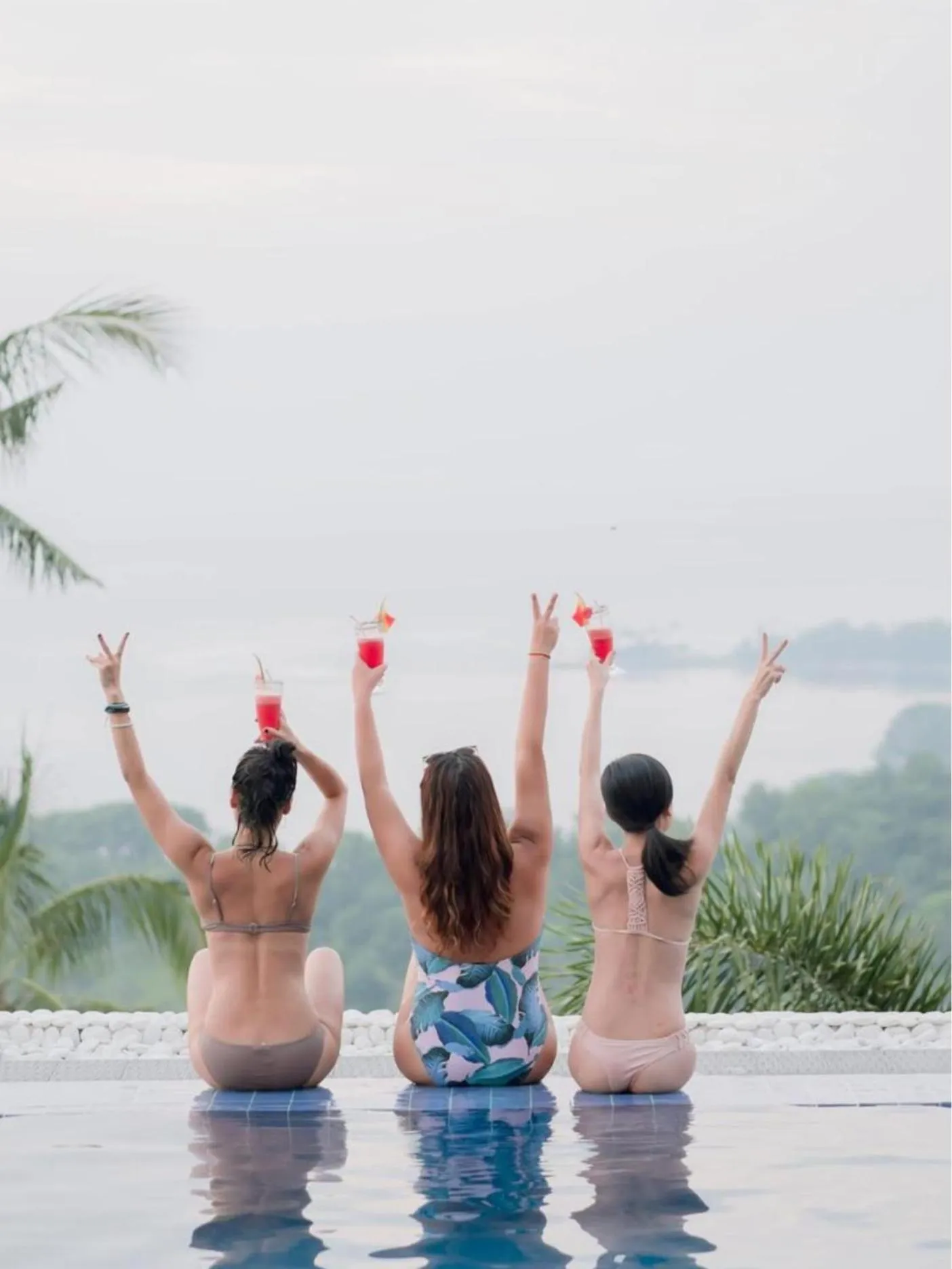Swimming pool in Villa Umbrella Lombok