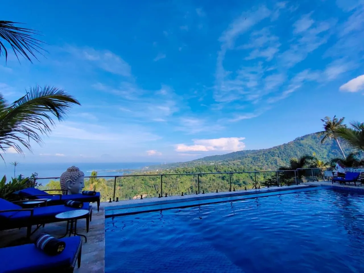 Natural landscape in Villa Umbrella Lombok