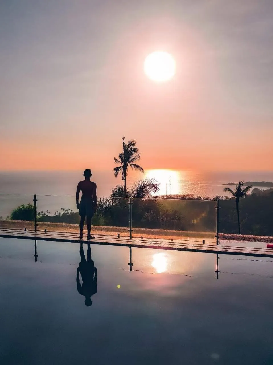 Swimming pool in Villa Umbrella Lombok