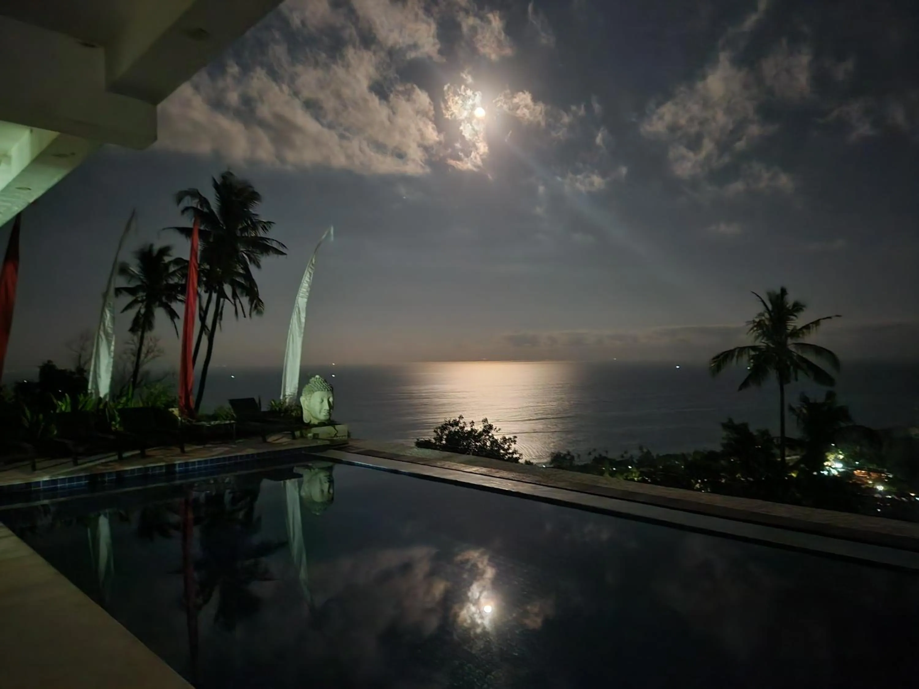 Night in Villa Umbrella Lombok