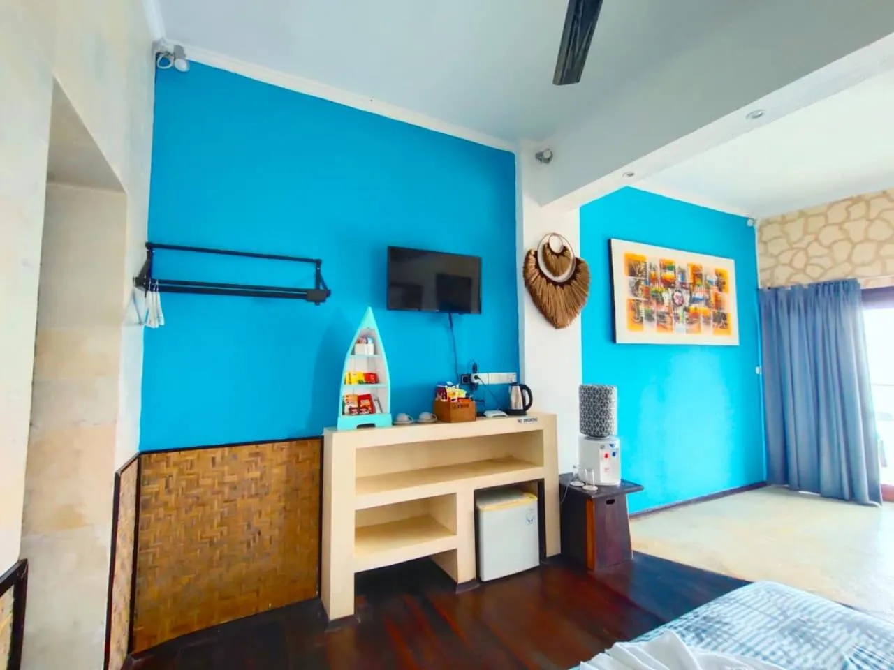 TV and multimedia, Bed in Villa Umbrella Lombok