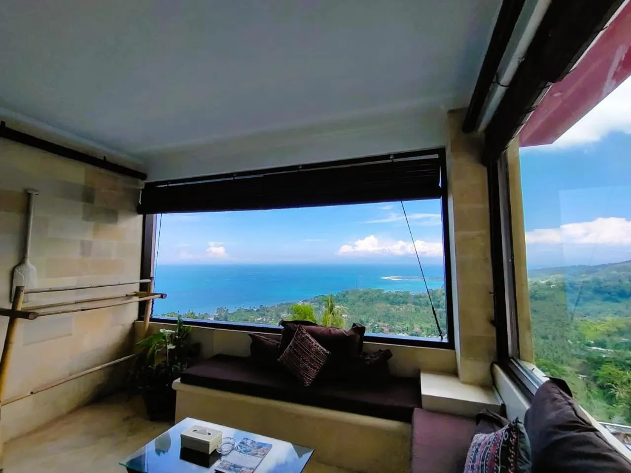 Natural landscape in Villa Umbrella Lombok