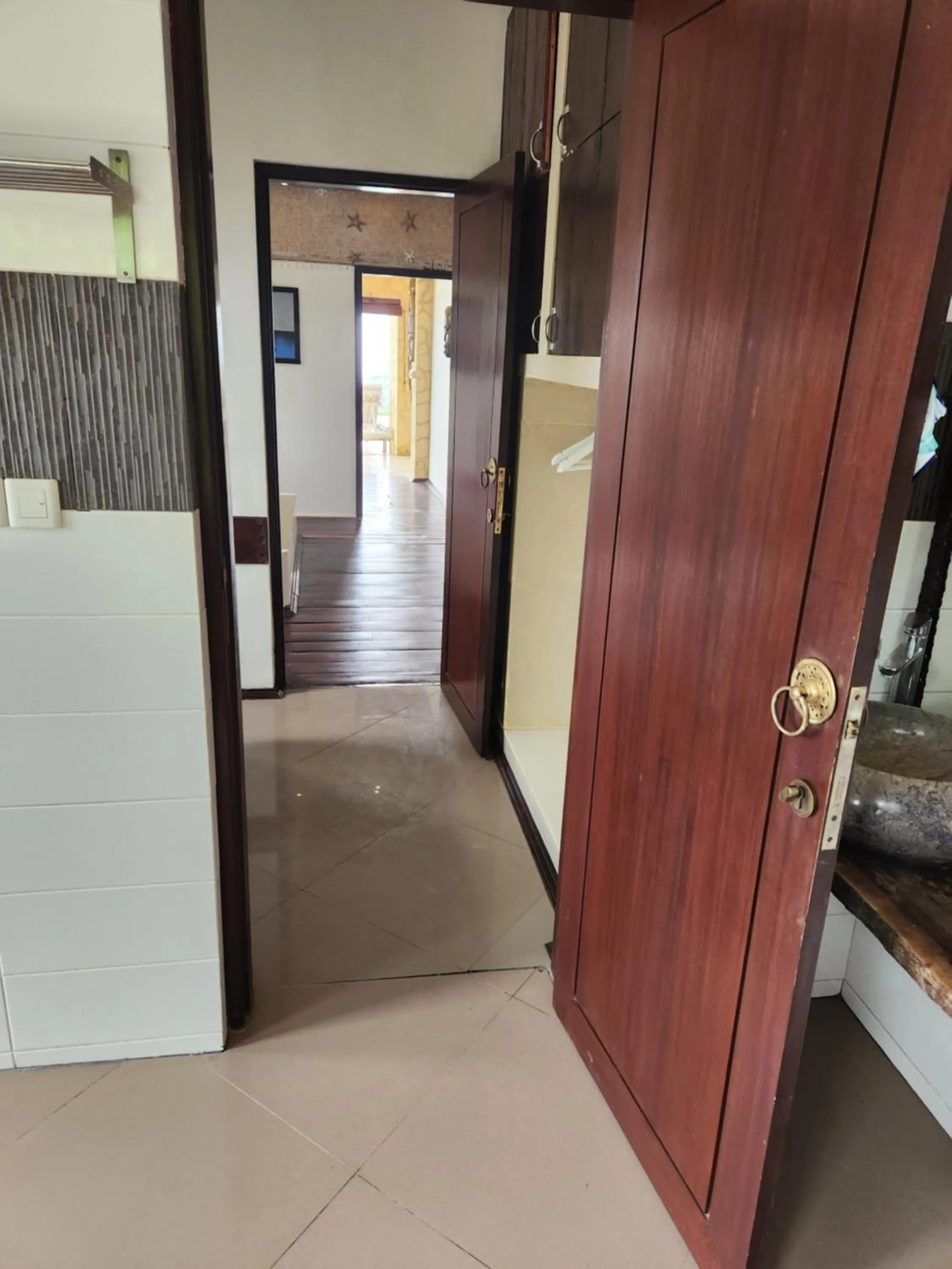 Bed in Villa Umbrella Lombok