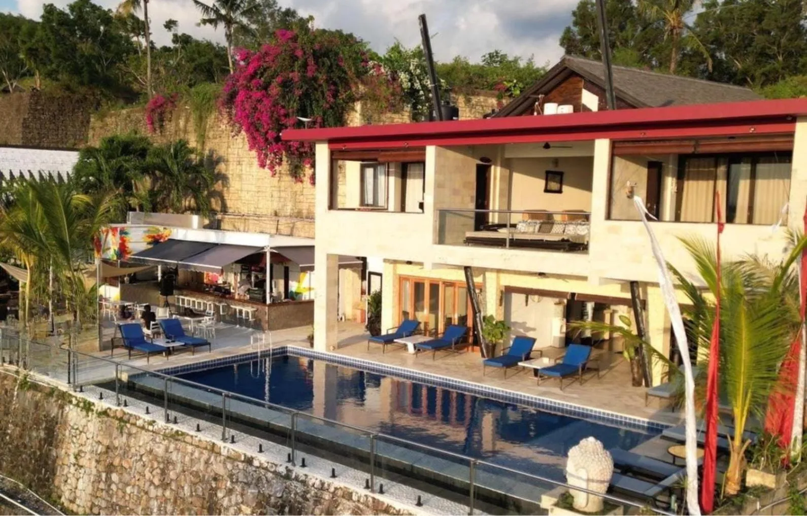 Property building in Villa Umbrella Lombok