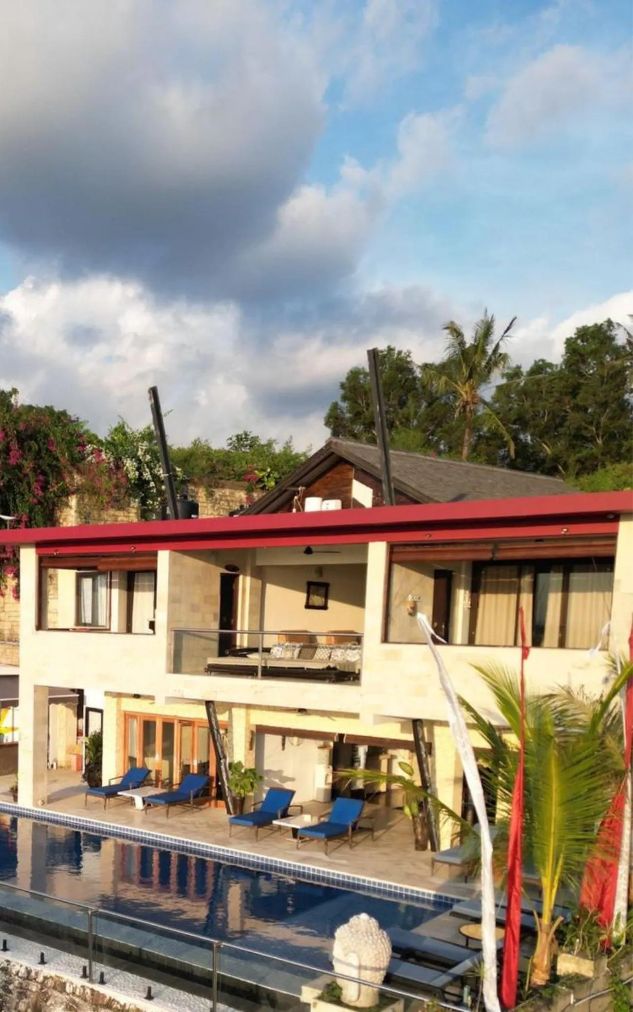 Property building in Villa Umbrella Lombok