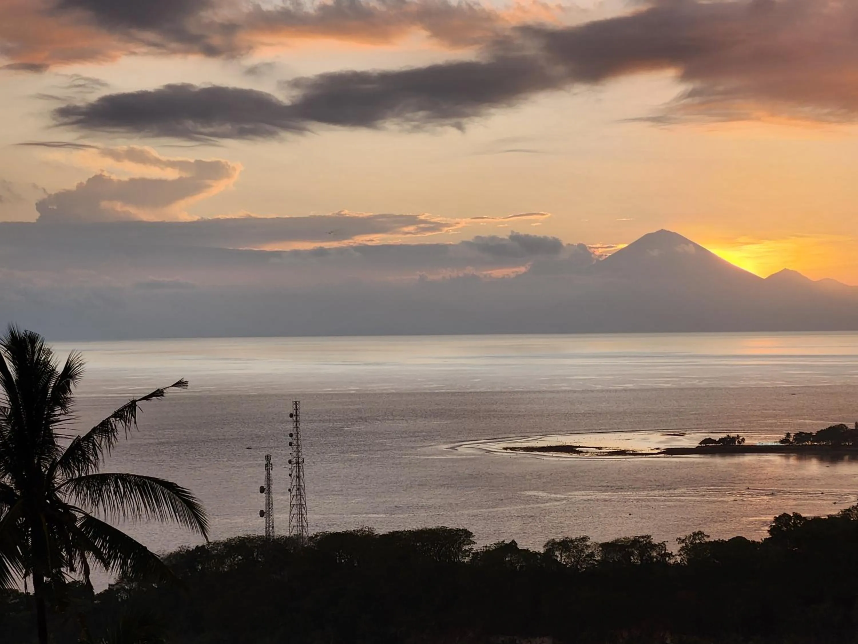 Natural landscape in Villa Umbrella Lombok