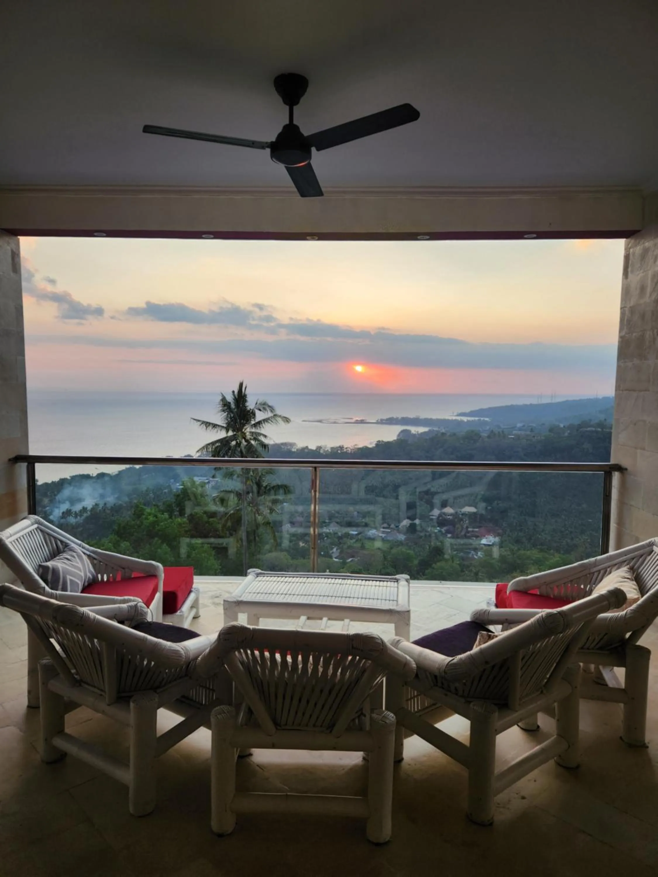 Balcony/Terrace in Villa Umbrella Lombok