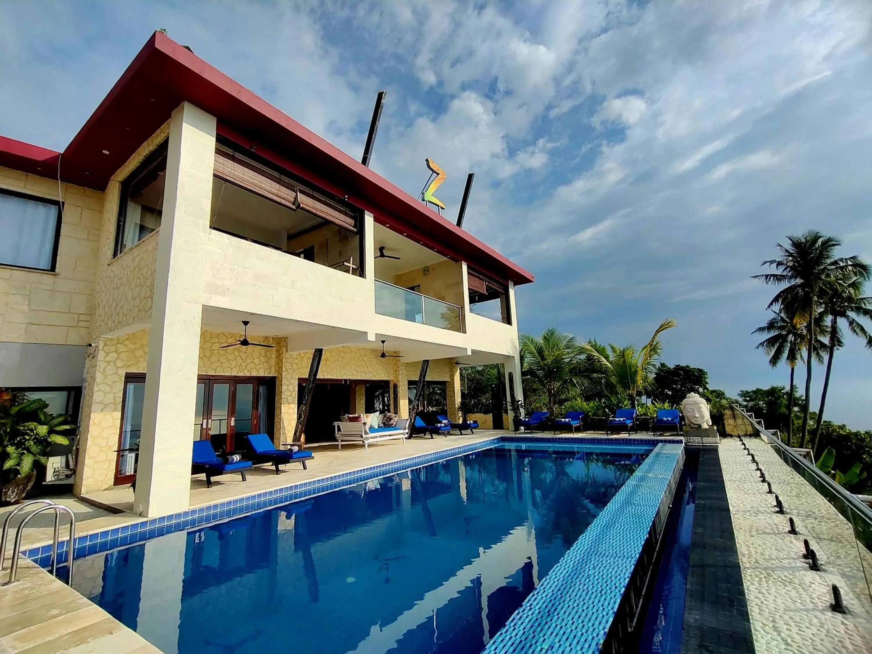 Property building in Villa Umbrella Lombok