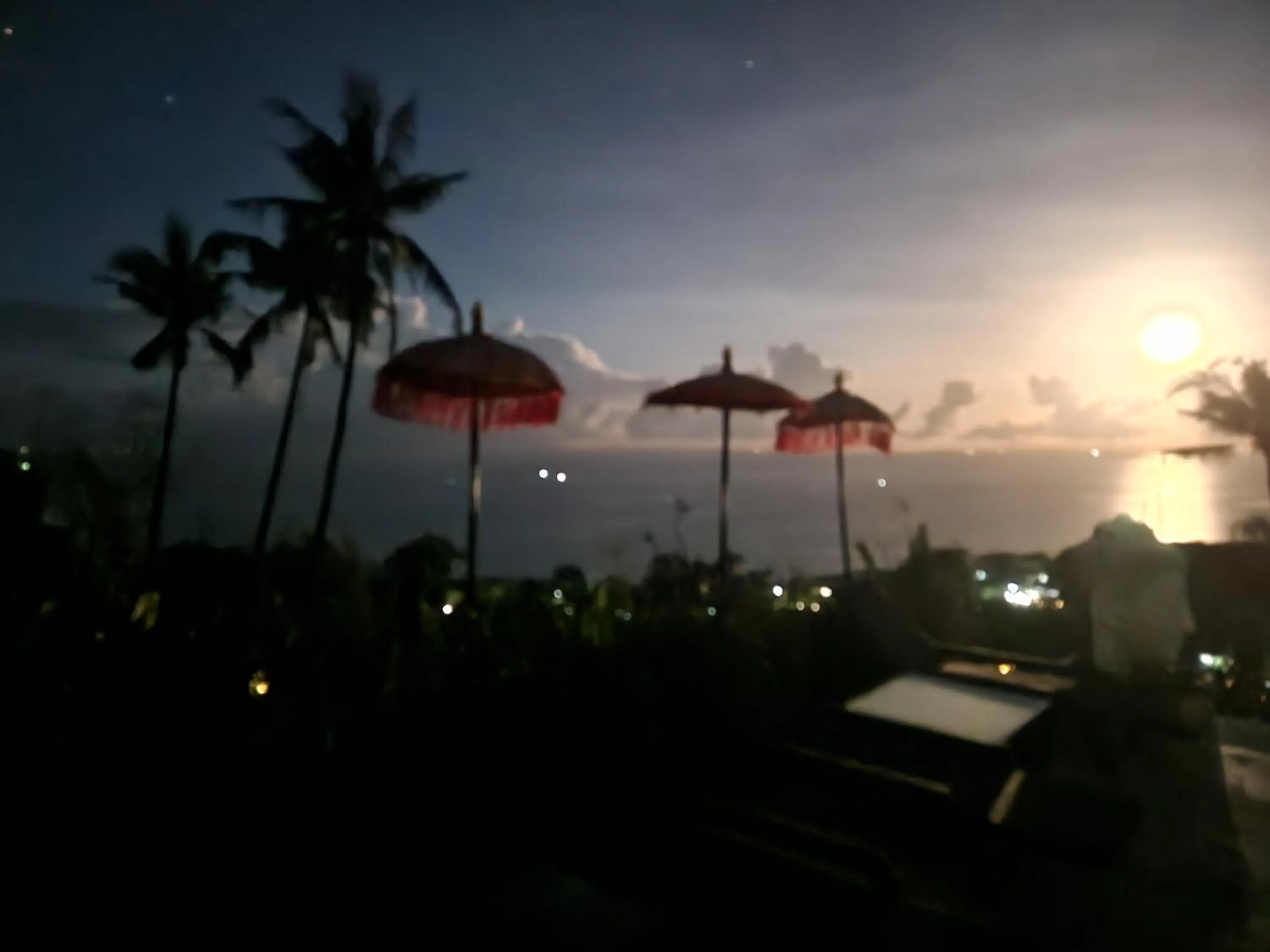 Natural landscape in Villa Umbrella Lombok