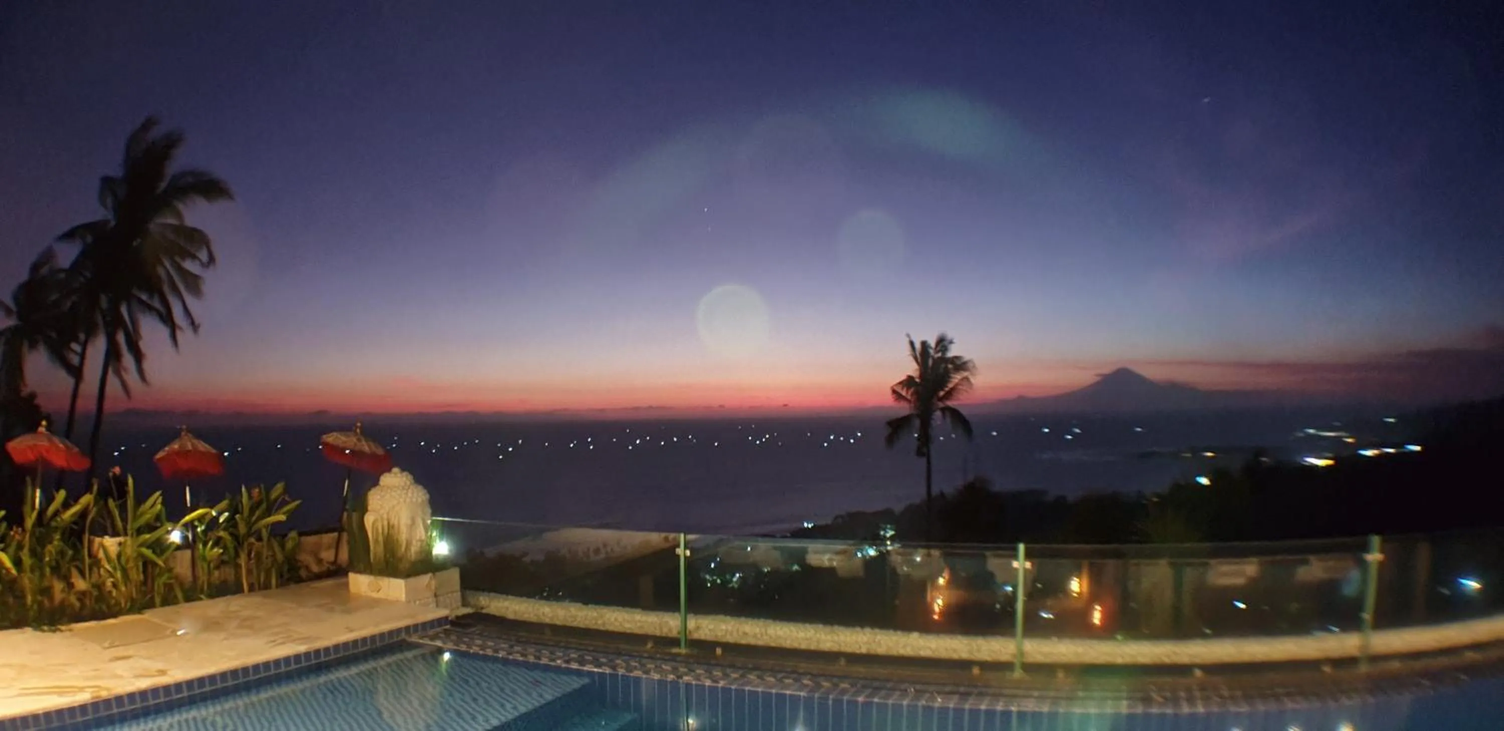 Night in Villa Umbrella Lombok