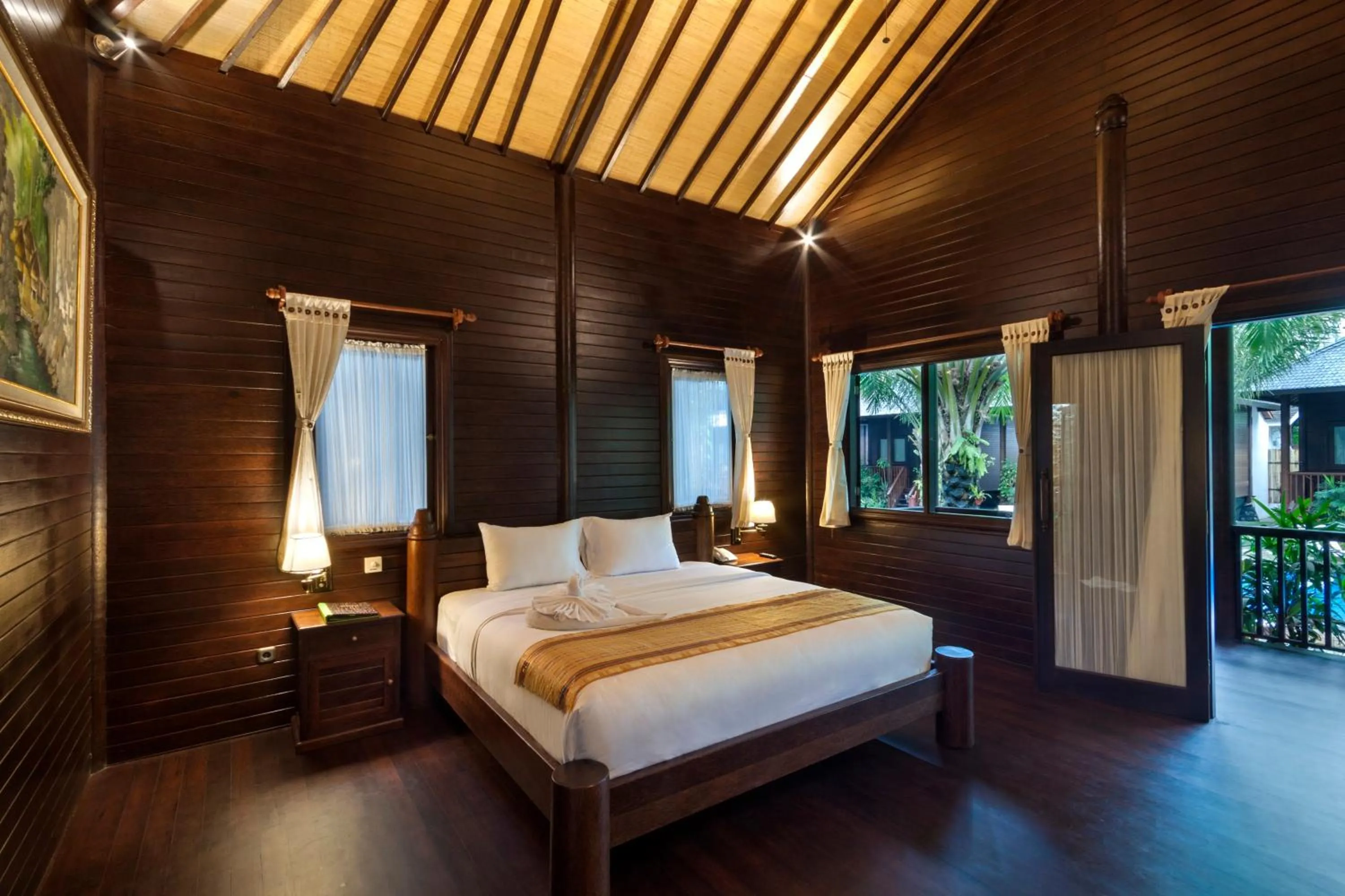 Bed in Coconut Boutique Resort