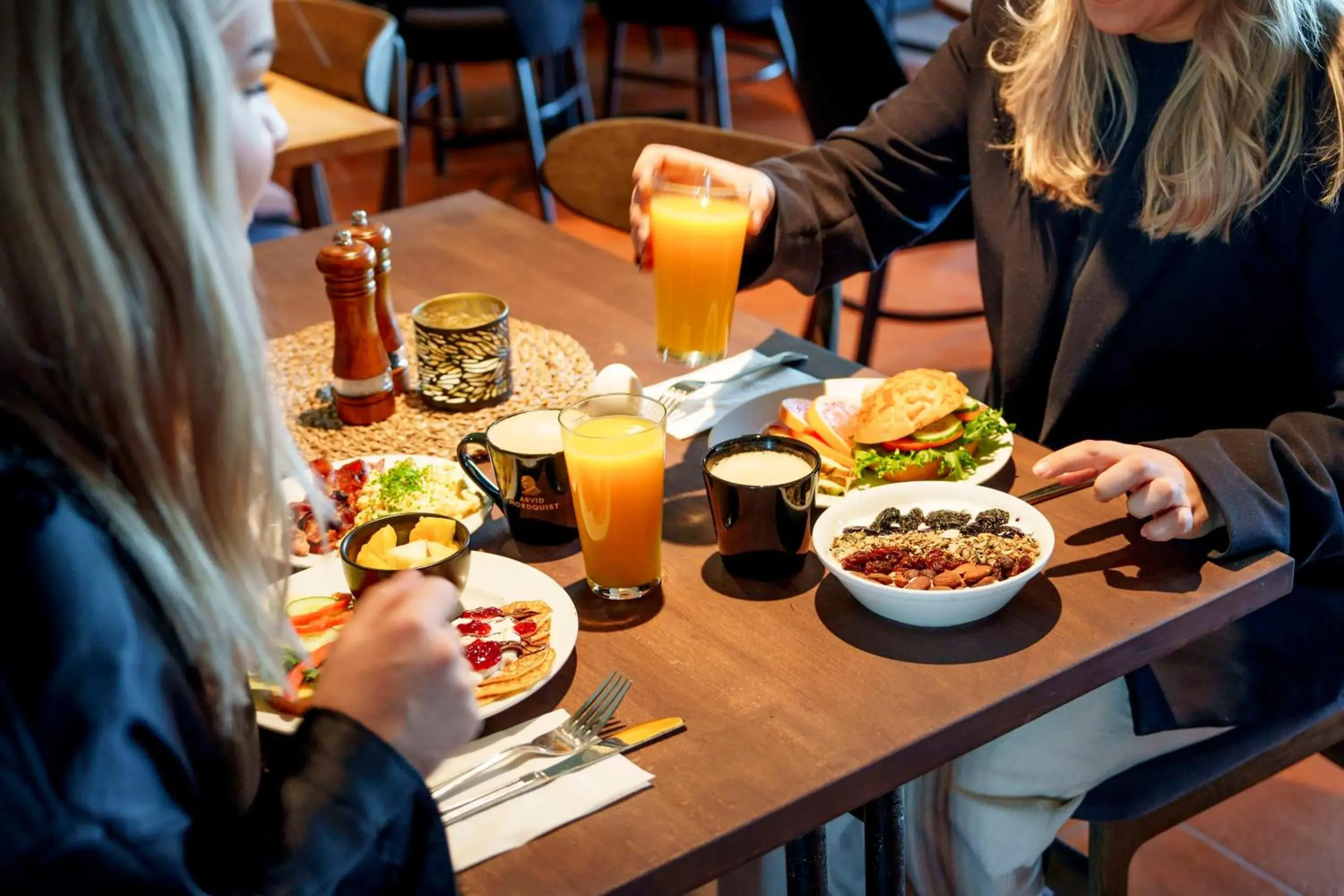 Breakfast in Best Western Hotel Botnia Breakfast in Best Western Hotel Botnia