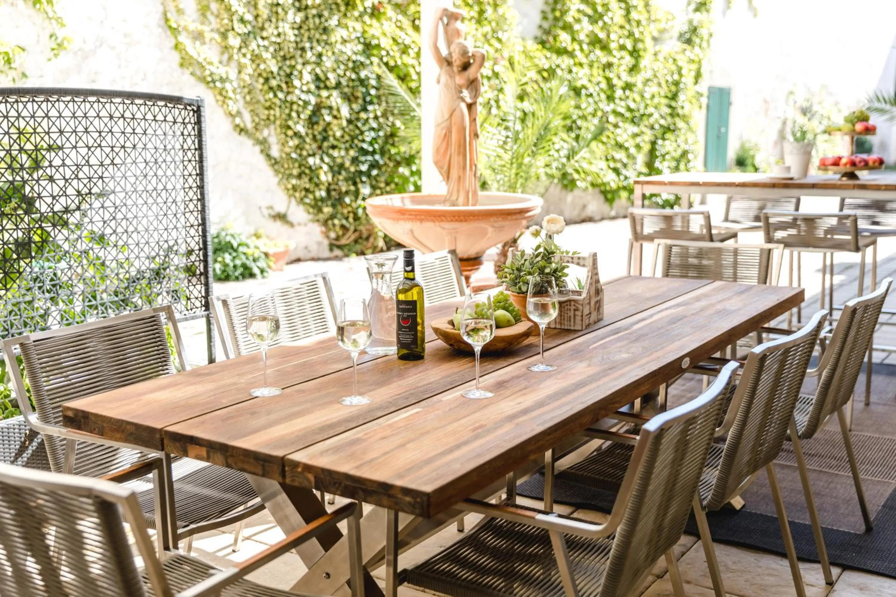 Patio in Winzerhotel Gumpoldskirchen