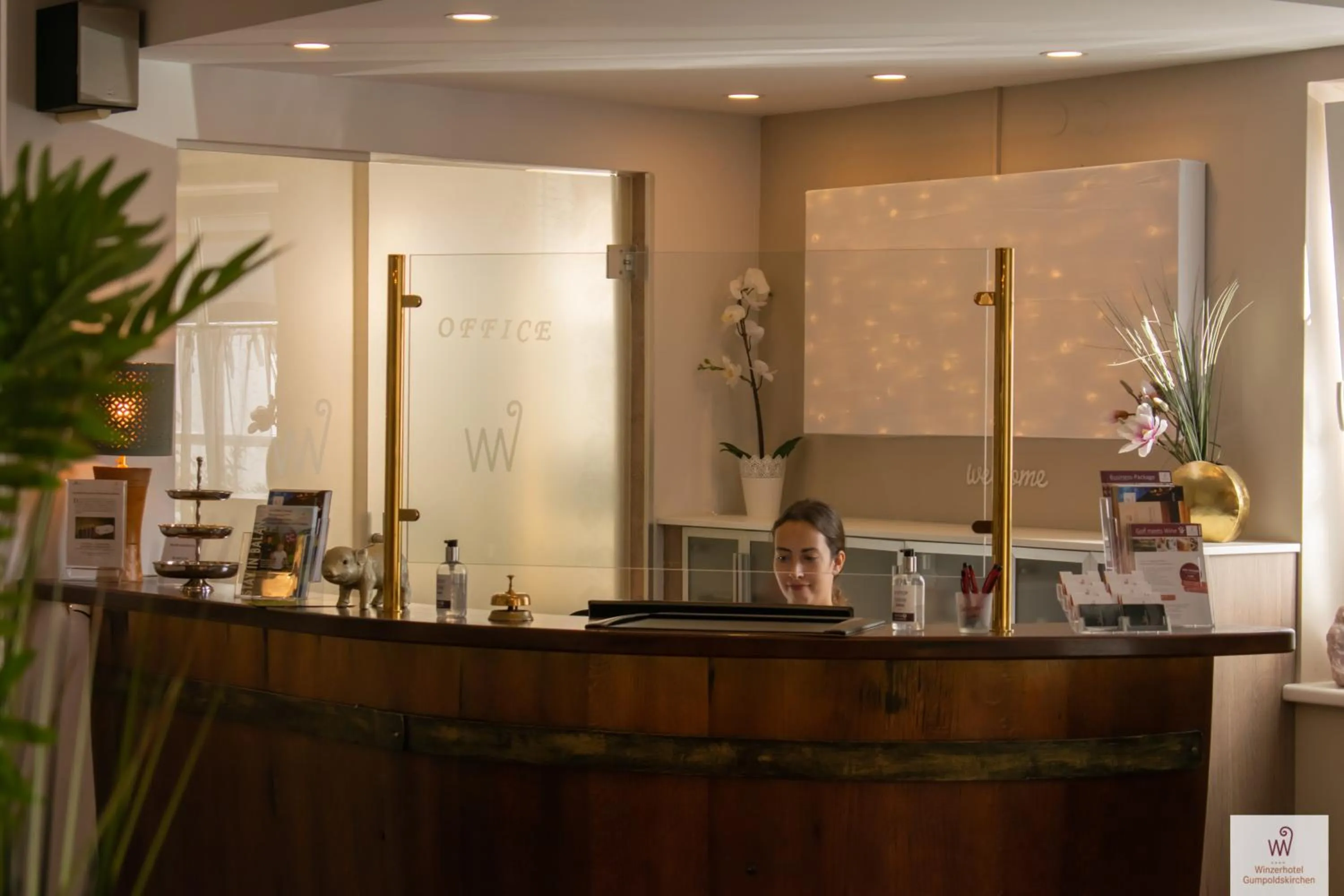 Lobby or reception in Winzerhotel Gumpoldskirchen