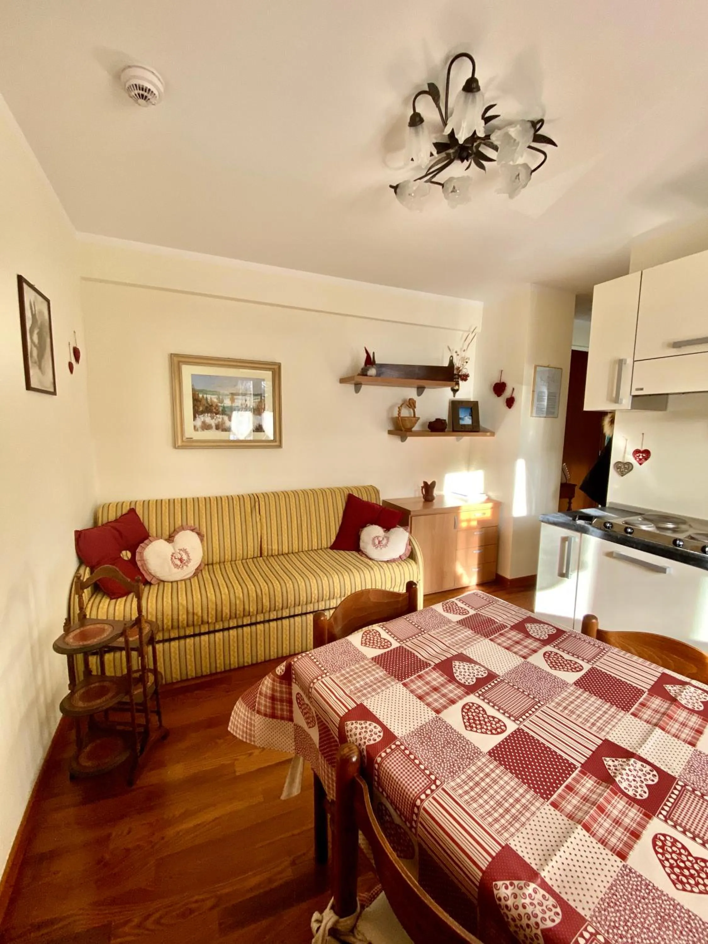 Seating area, Bed in R.T.A. Hotel Monte Rosa