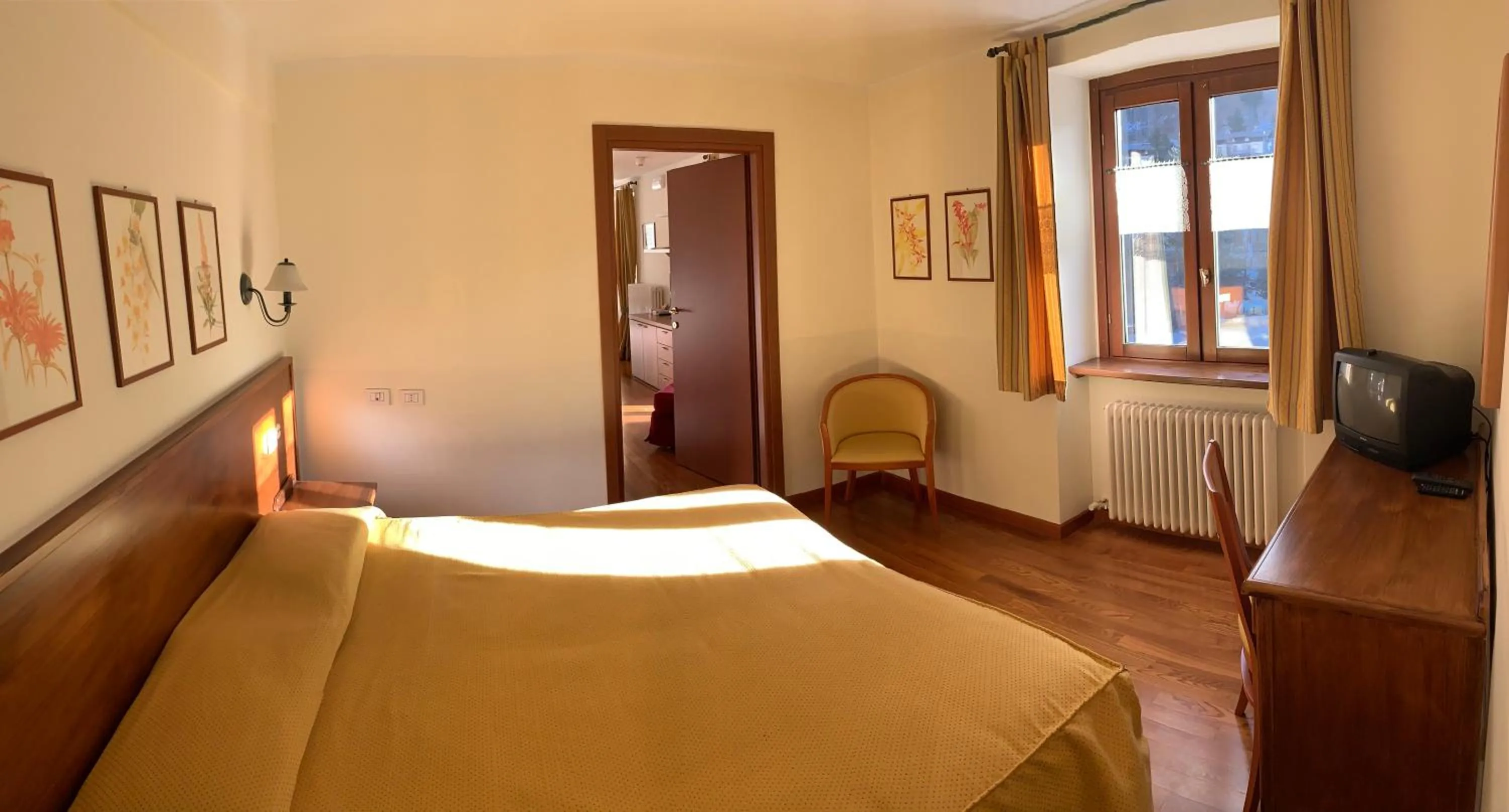 Bed in R.T.A. Hotel Monte Rosa