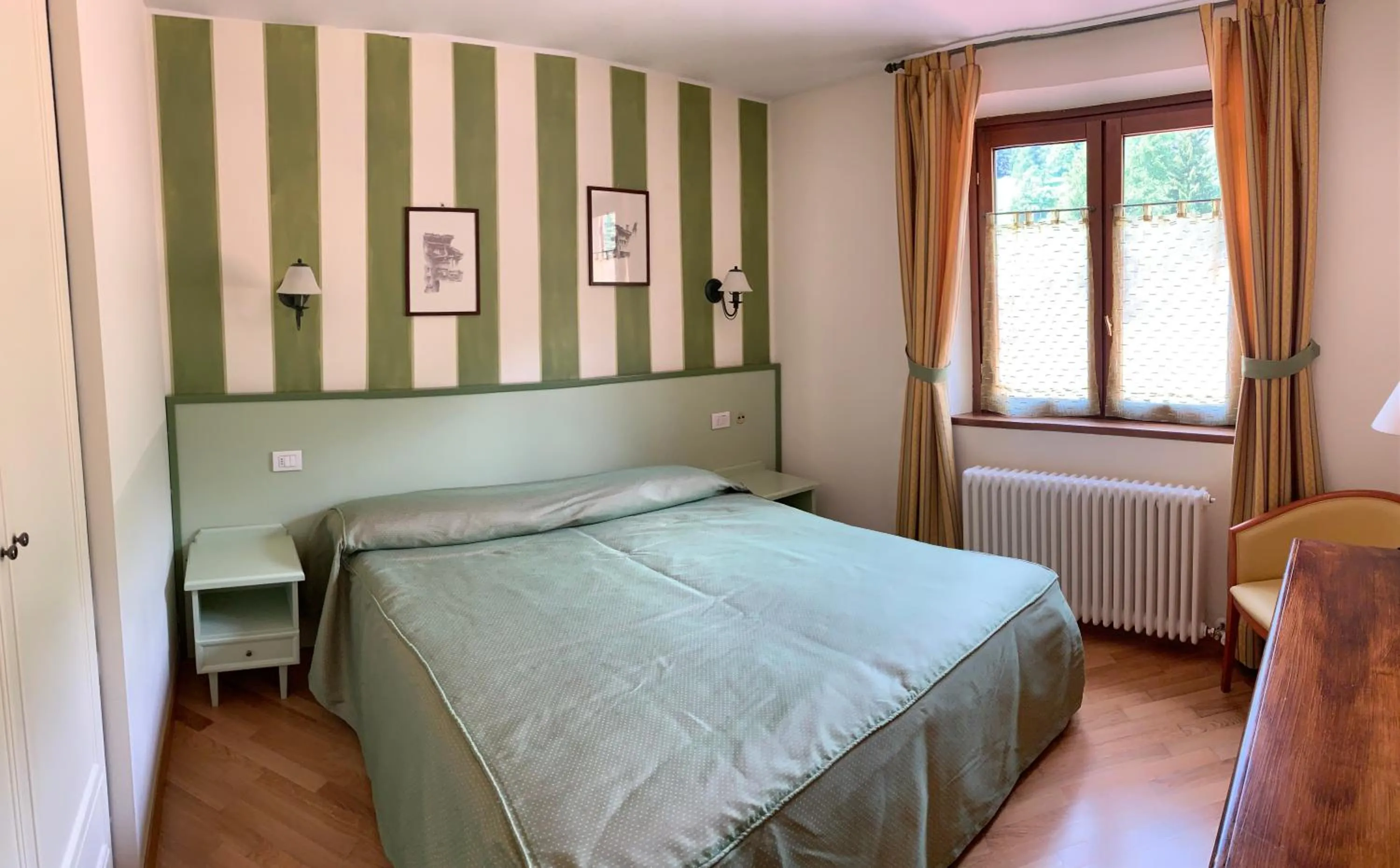 Bed in R.T.A. Hotel Monte Rosa