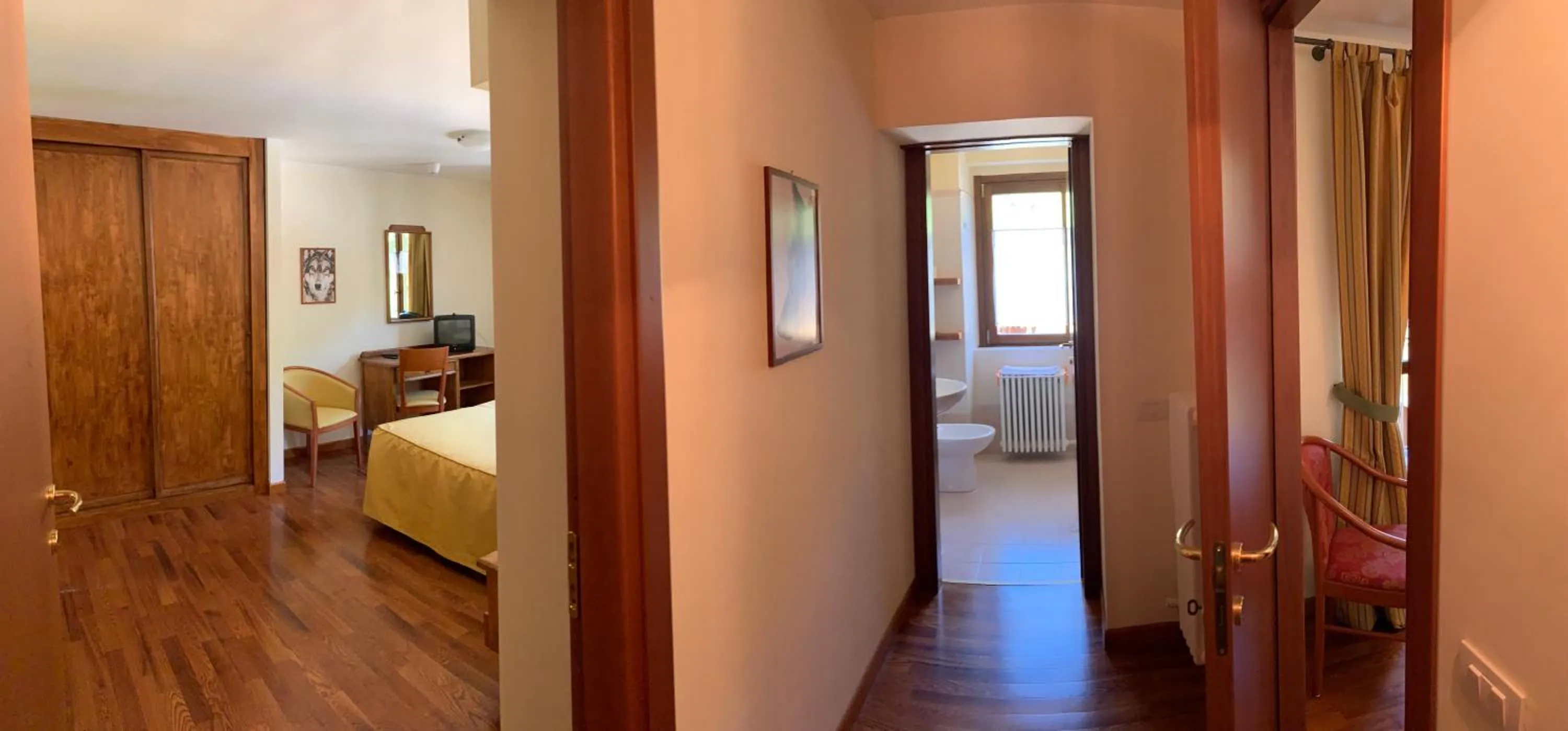 Bed in R.T.A. Hotel Monte Rosa