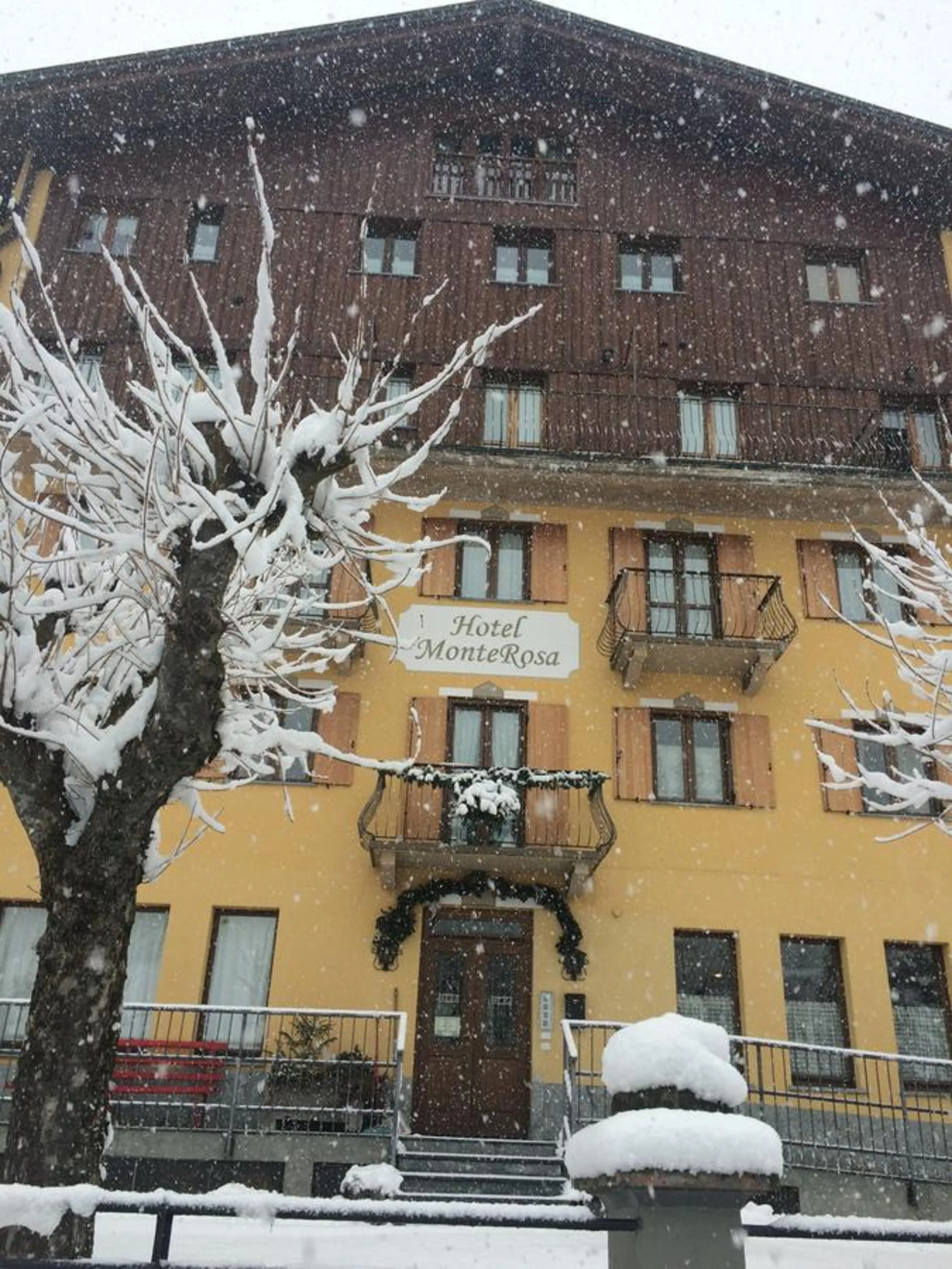 Facade/entrance in R.T.A. Hotel Monte Rosa