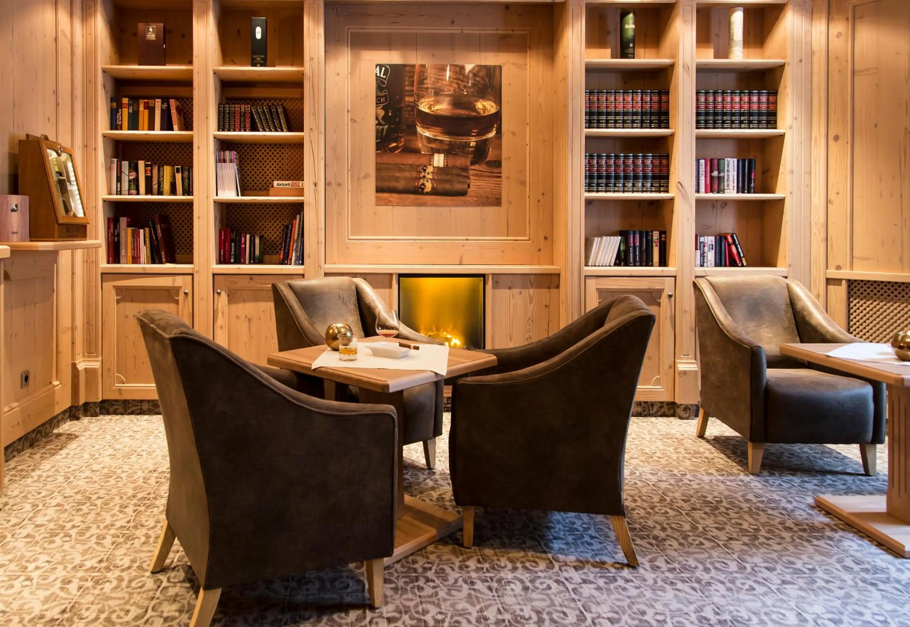 Library in Hotel Edelweiss Hochsölden Superior