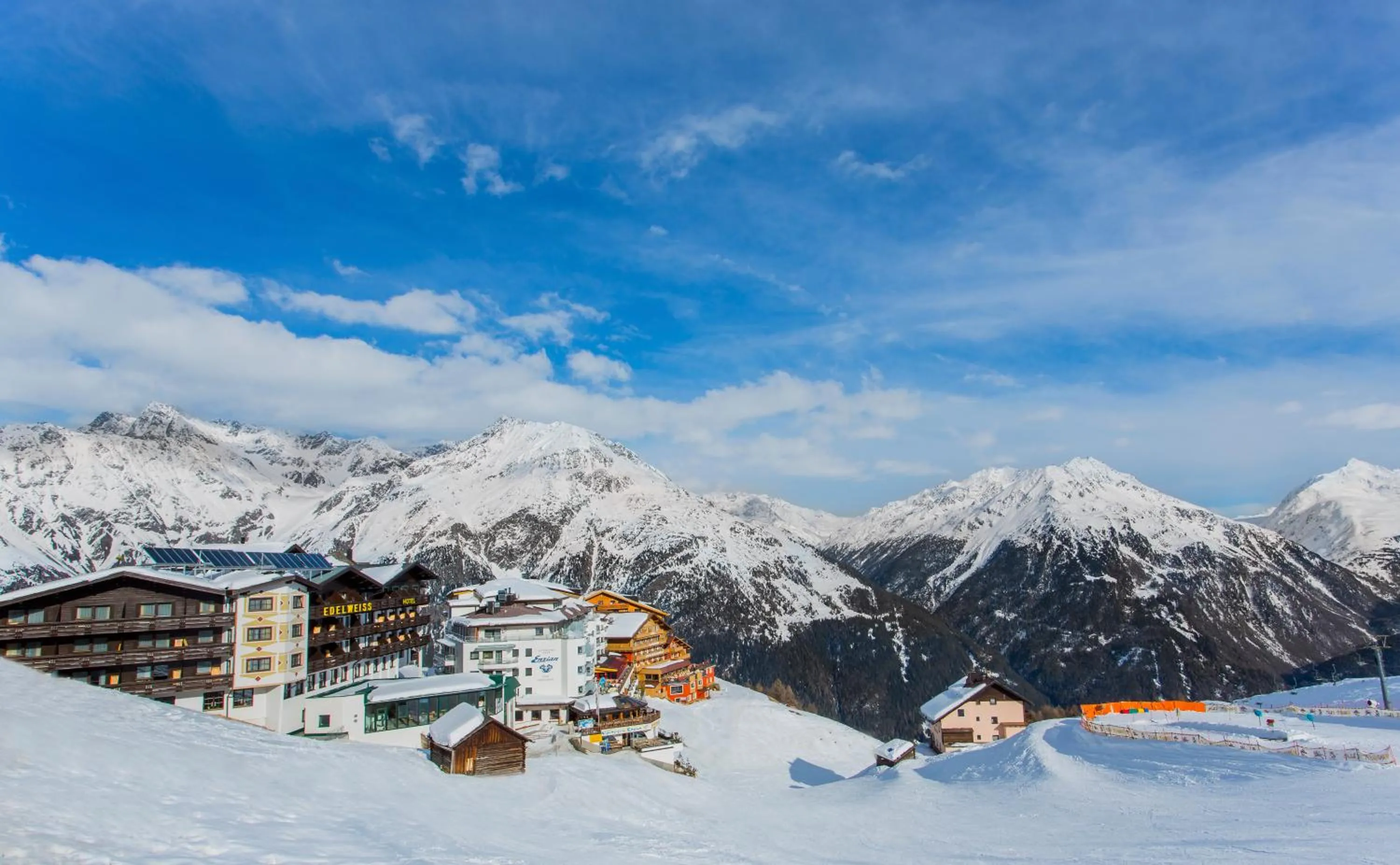 Bird's eye view in Hotel Edelweiss Hochsölden Superior