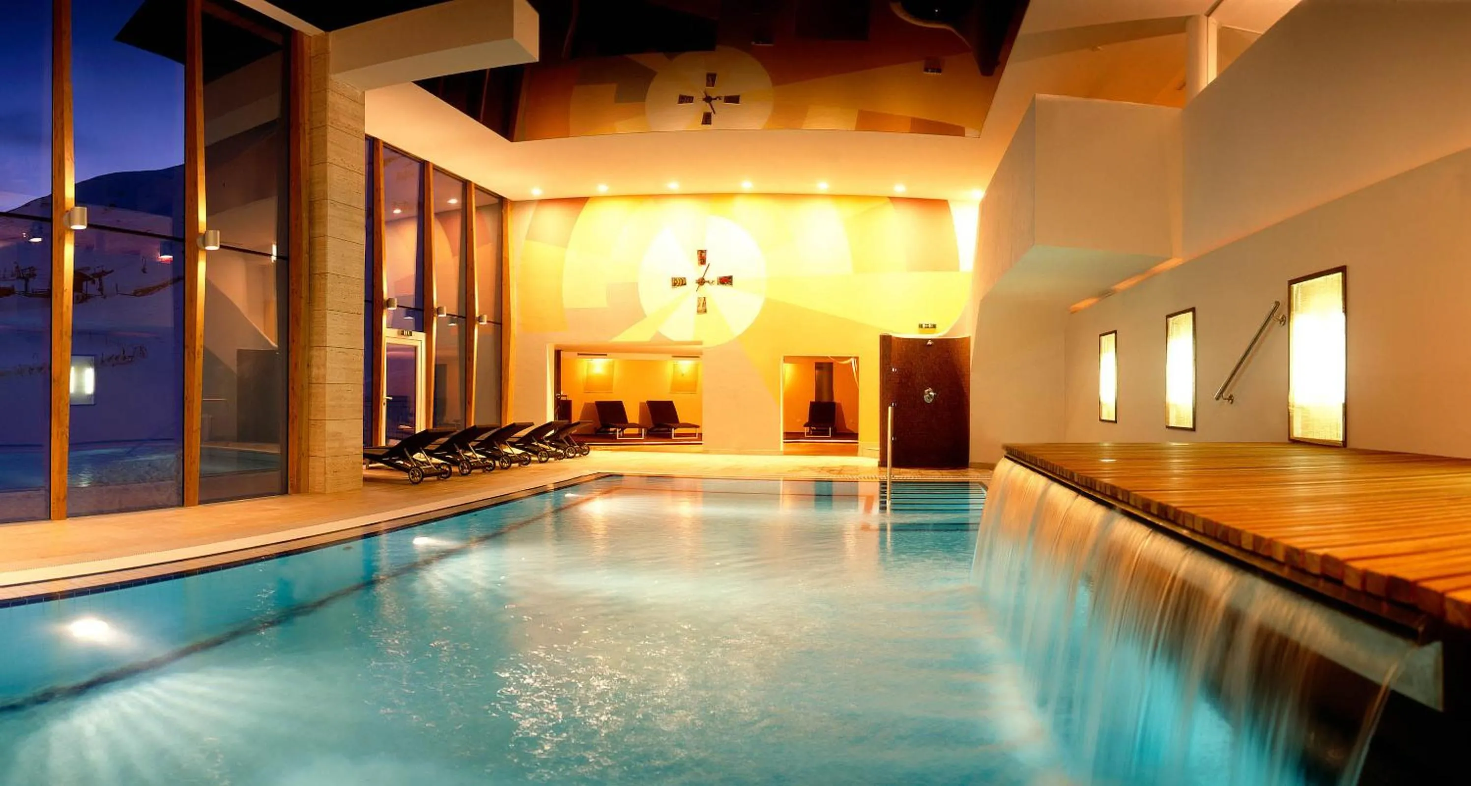 Swimming pool in Hotel Edelweiss Hochsölden Superior