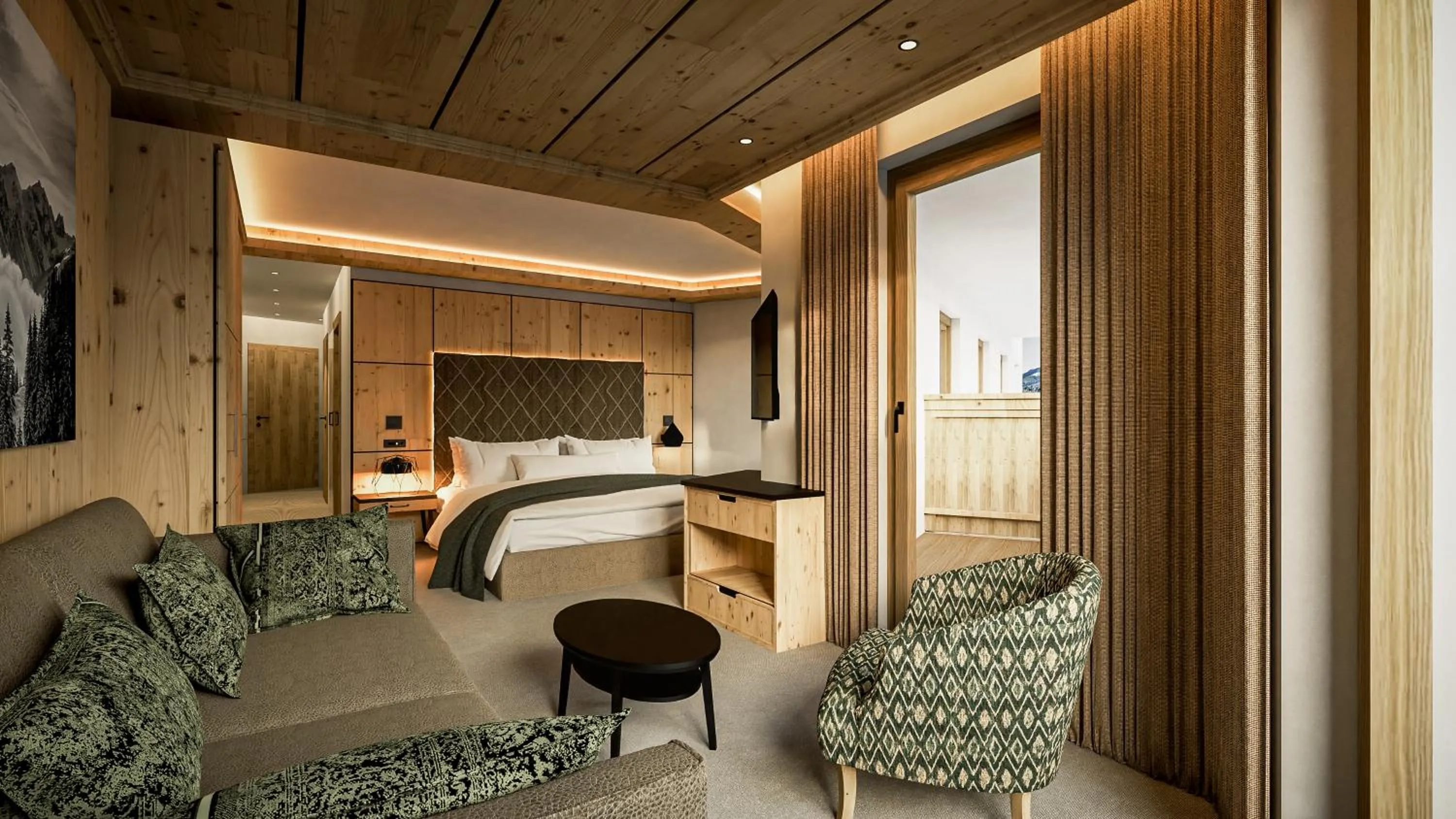 Photo of the whole room, Bed in Hotel Edelweiss Hochsölden Superior